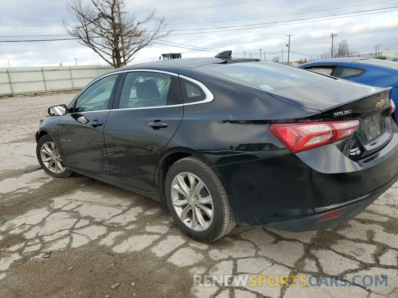 2 Photograph of a damaged car 1G1ZD5ST2MF018981 CHEVROLET MALIBU 2021