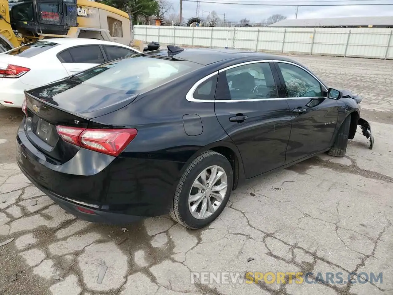 3 Photograph of a damaged car 1G1ZD5ST2MF018981 CHEVROLET MALIBU 2021