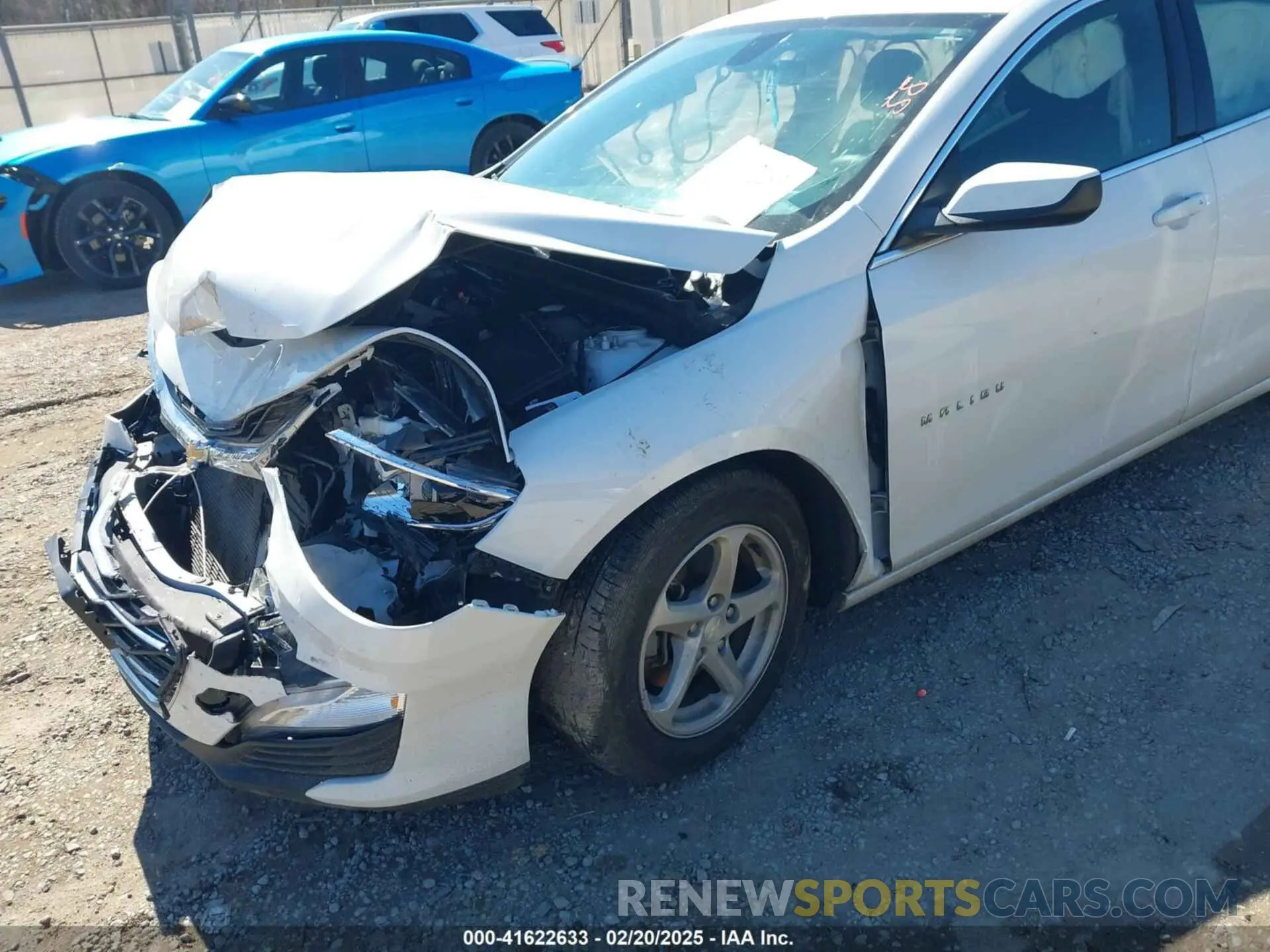 17 Photograph of a damaged car 1G1ZD5ST2MF021993 CHEVROLET MALIBU 2021