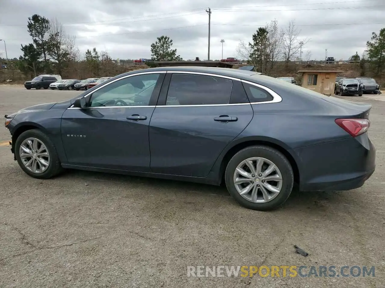 2 Photograph of a damaged car 1G1ZD5ST2MF024036 CHEVROLET MALIBU 2021