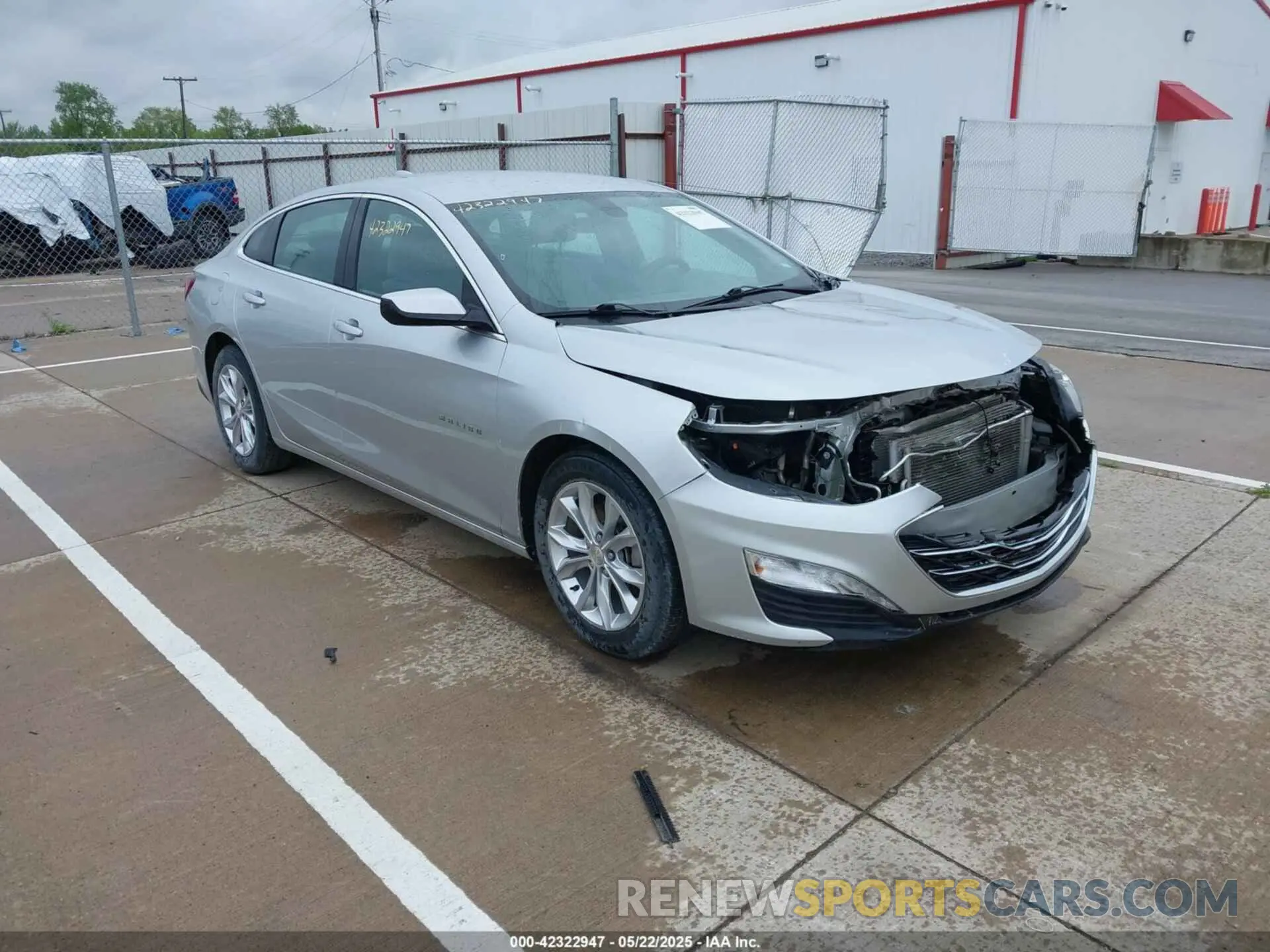 1 Photograph of a damaged car 1G1ZD5ST2MF024246 CHEVROLET MALIBU 2021