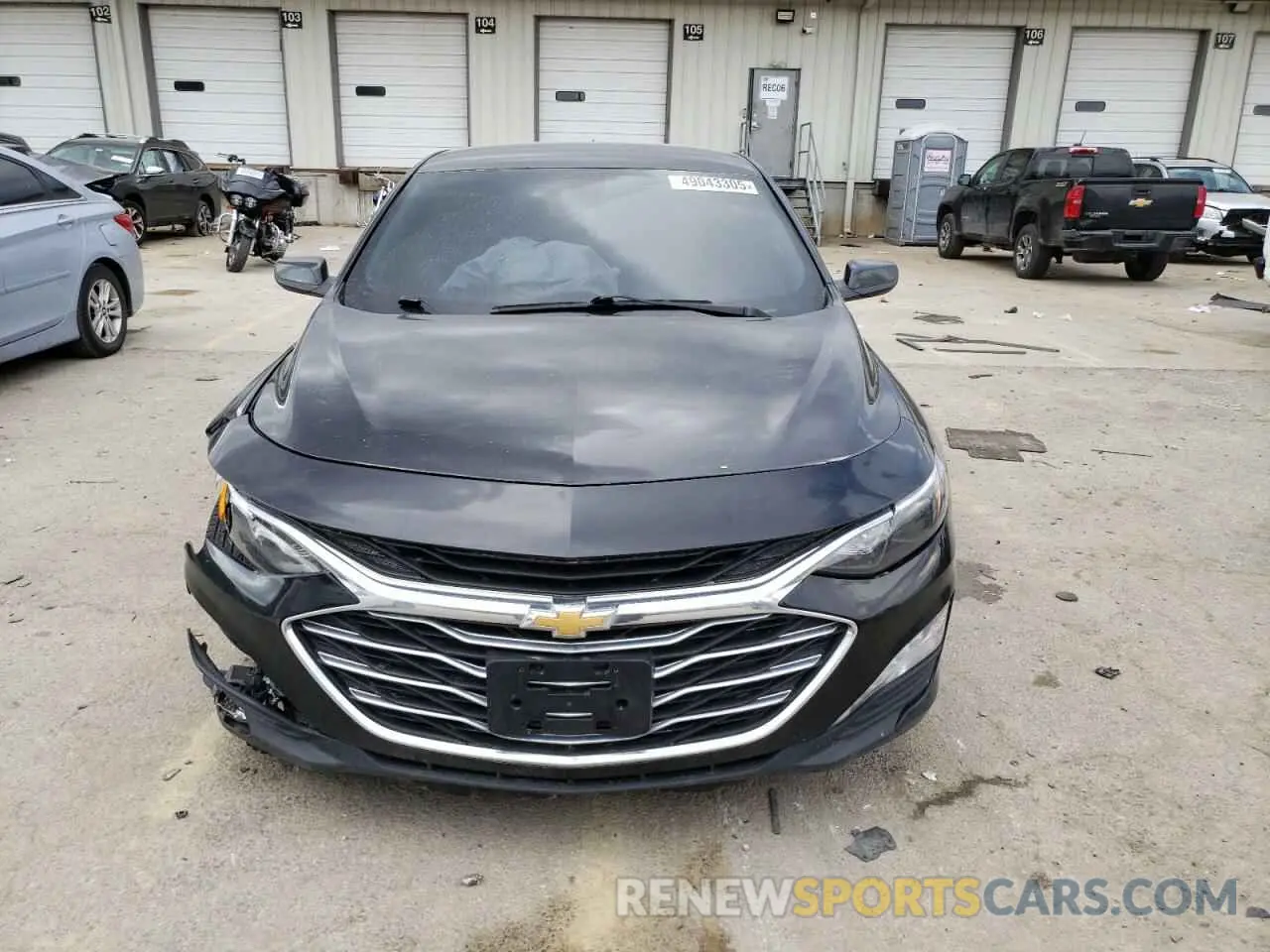 5 Photograph of a damaged car 1G1ZD5ST2MF026255 CHEVROLET MALIBU 2021
