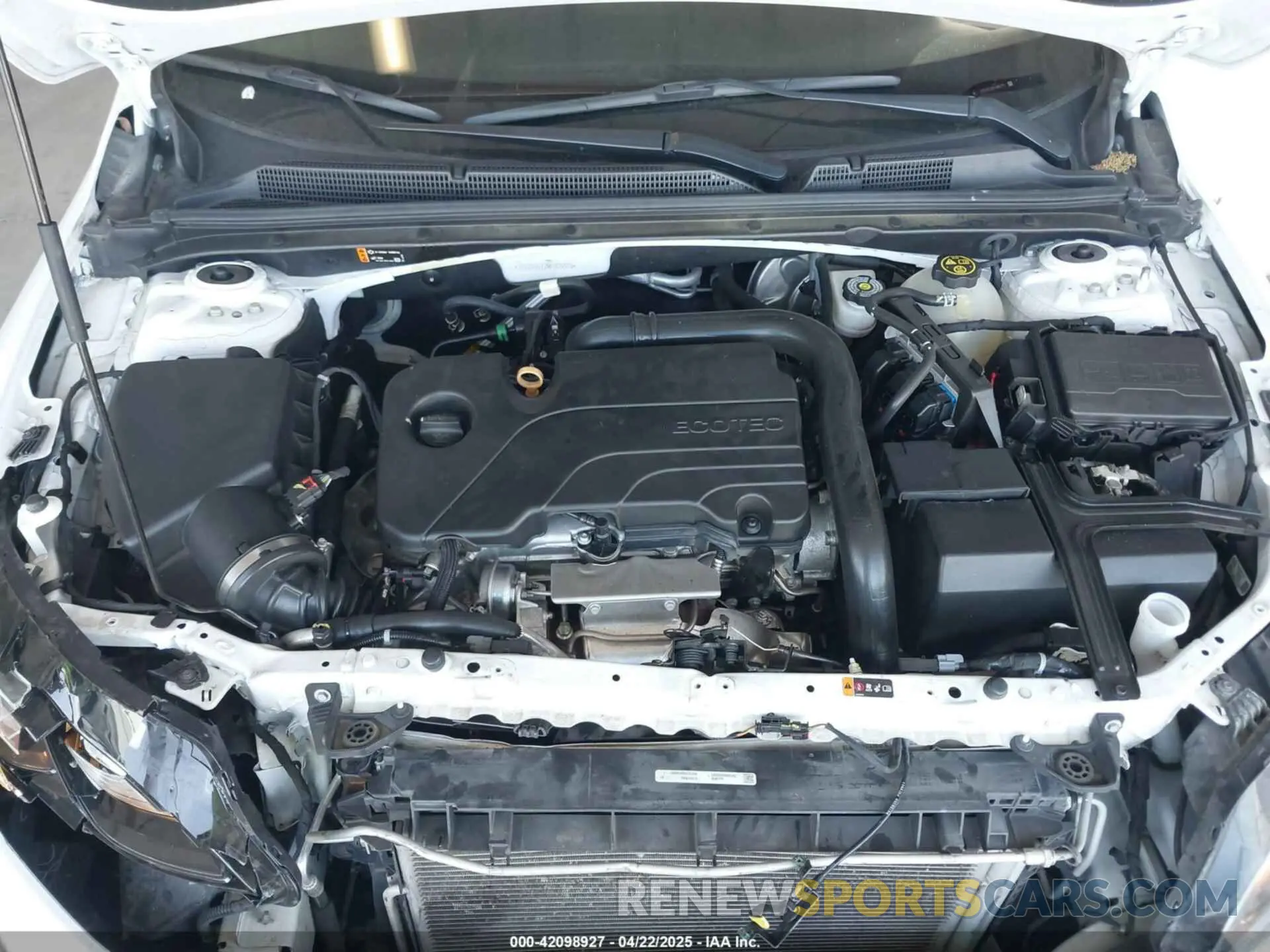 10 Photograph of a damaged car 1G1ZD5ST2MF026675 CHEVROLET MALIBU 2021