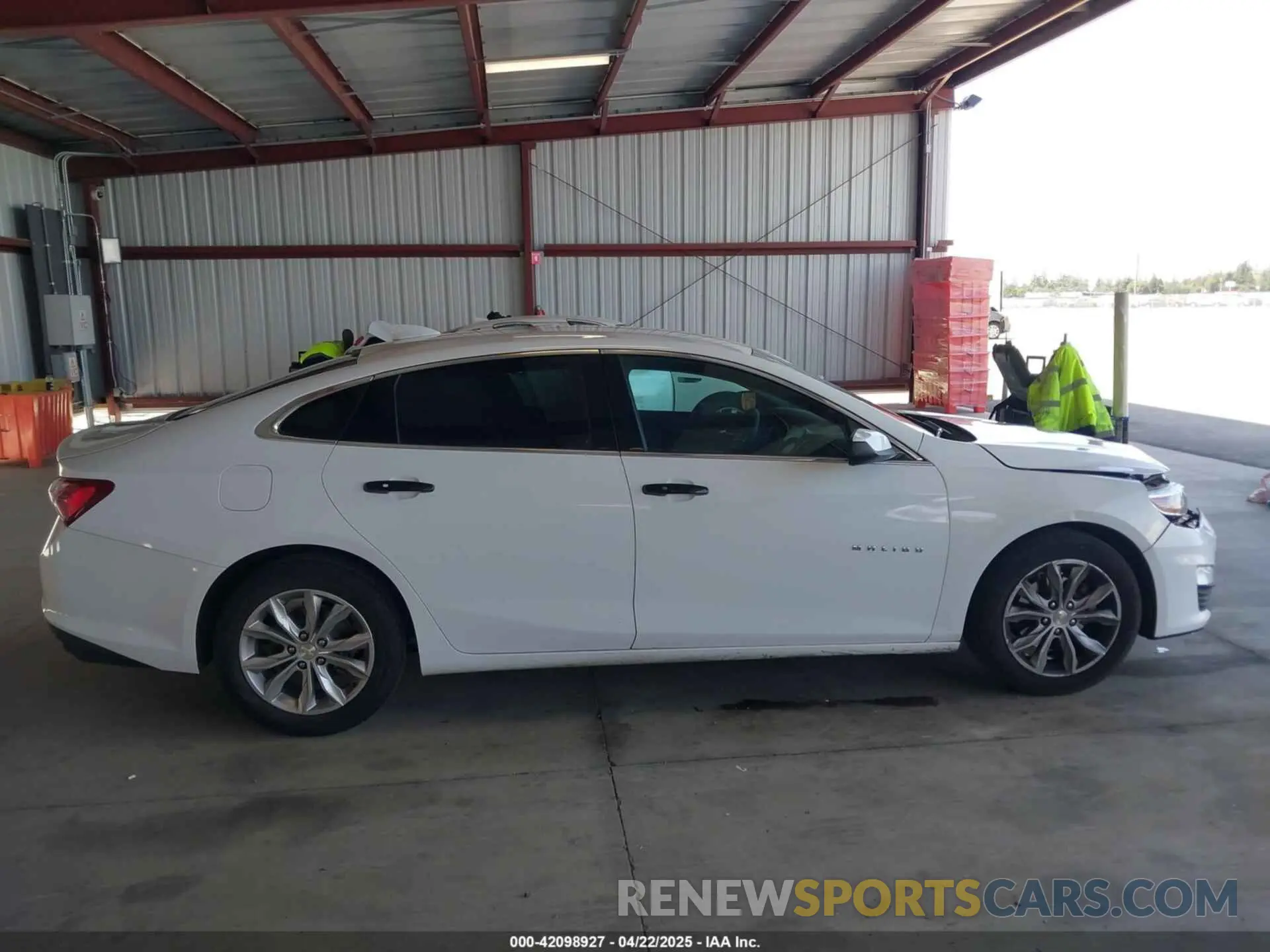 14 Photograph of a damaged car 1G1ZD5ST2MF026675 CHEVROLET MALIBU 2021