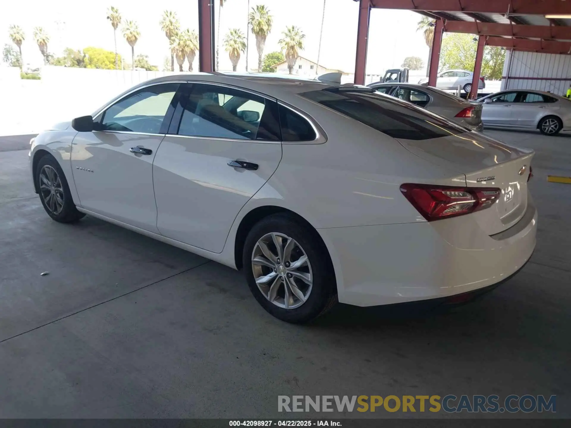 3 Photograph of a damaged car 1G1ZD5ST2MF026675 CHEVROLET MALIBU 2021