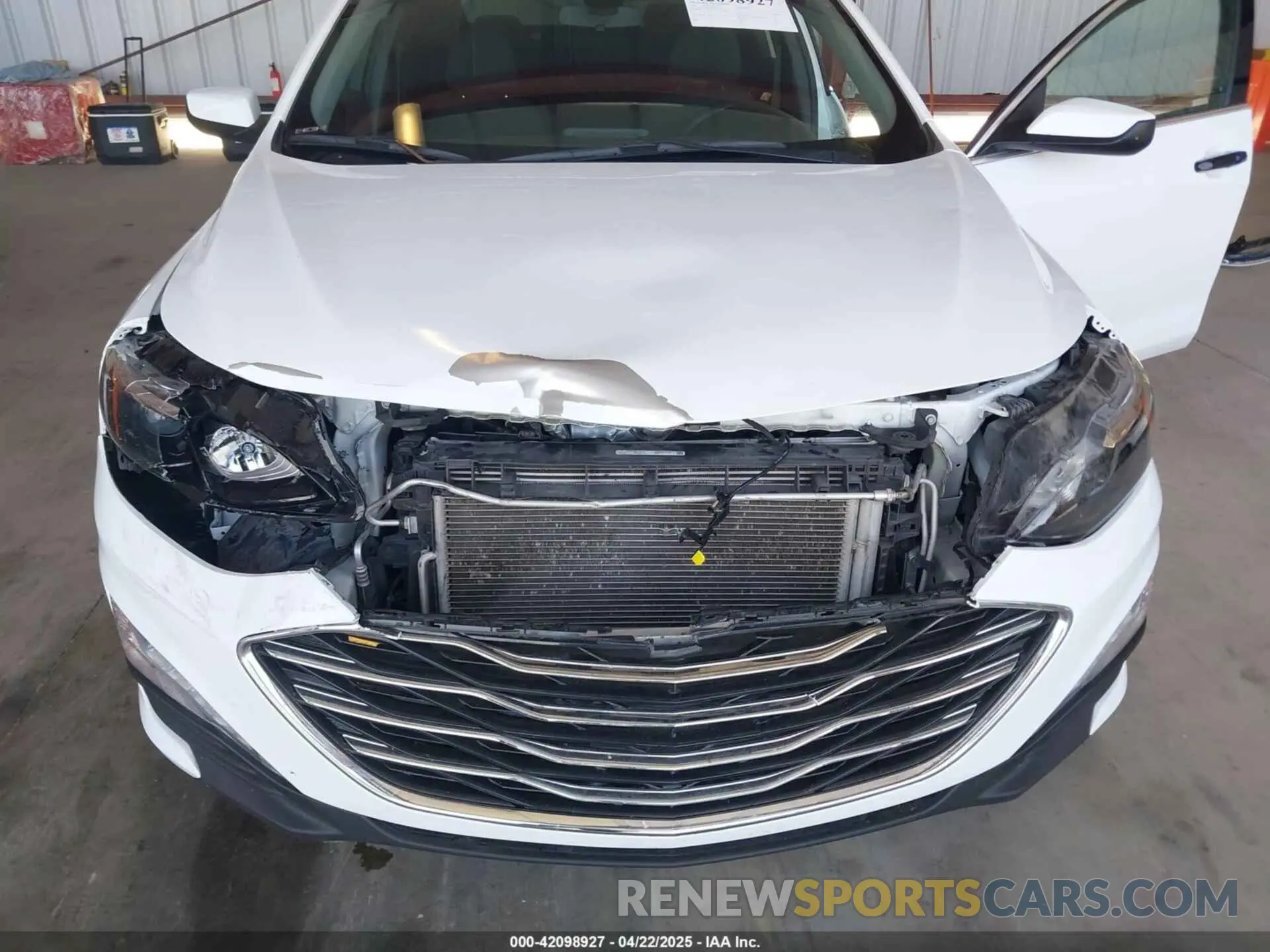 6 Photograph of a damaged car 1G1ZD5ST2MF026675 CHEVROLET MALIBU 2021