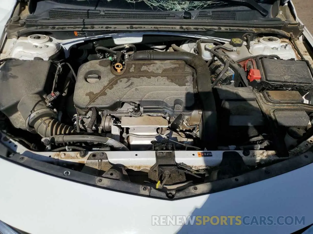 11 Photograph of a damaged car 1G1ZD5ST2MF045677 CHEVROLET MALIBU 2021