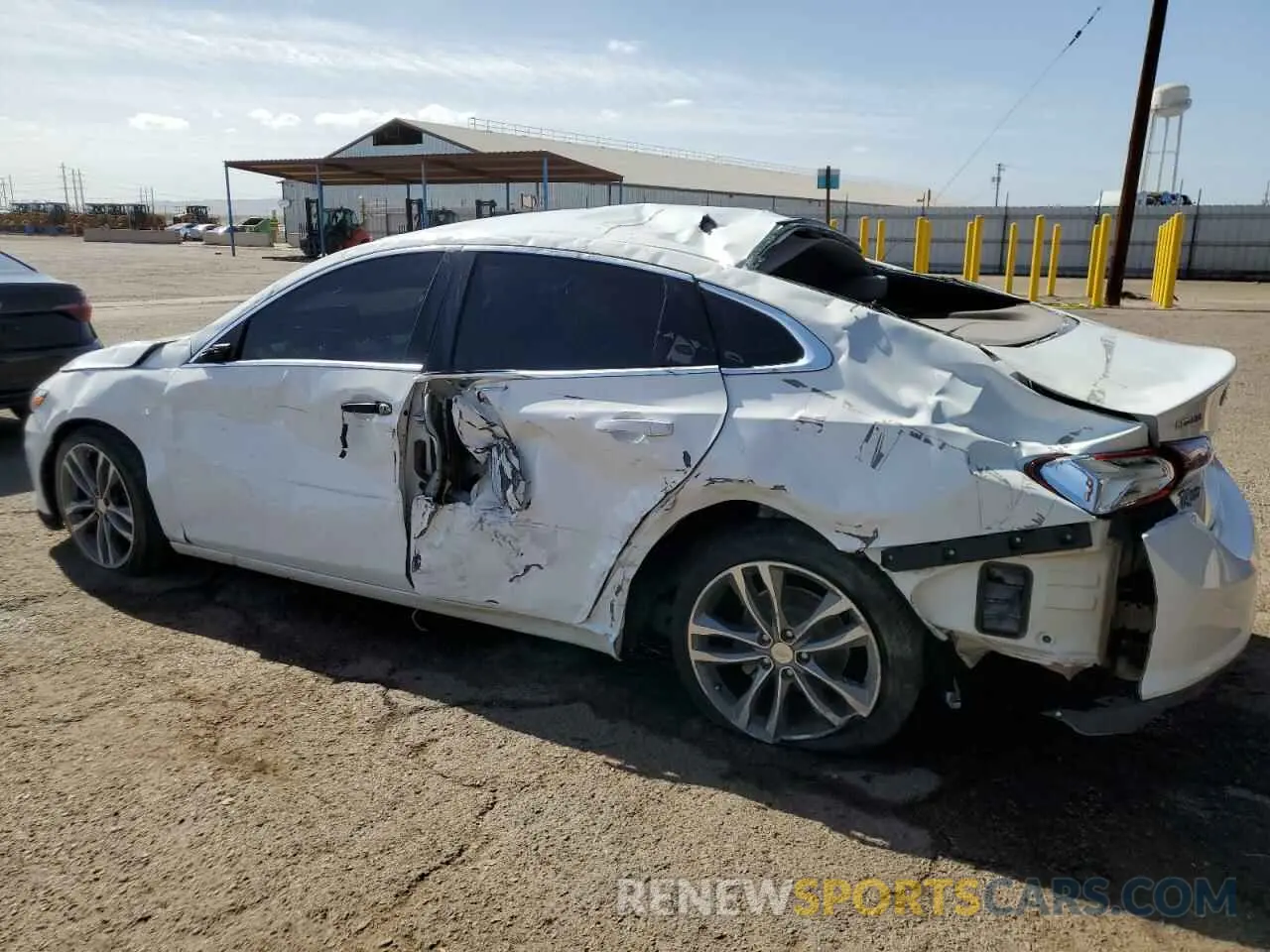 2 Photograph of a damaged car 1G1ZD5ST2MF045677 CHEVROLET MALIBU 2021