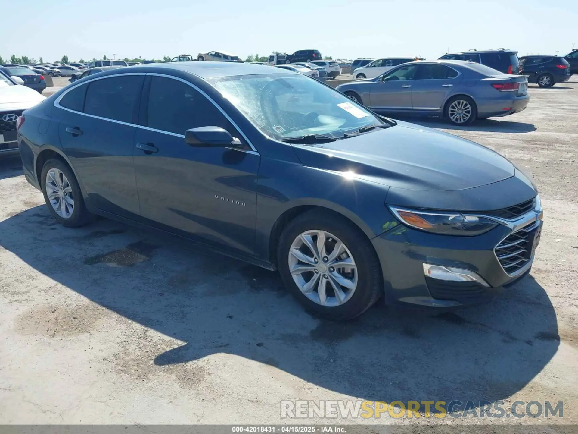 1 Photograph of a damaged car 1G1ZD5ST2MF060387 CHEVROLET MALIBU 2021