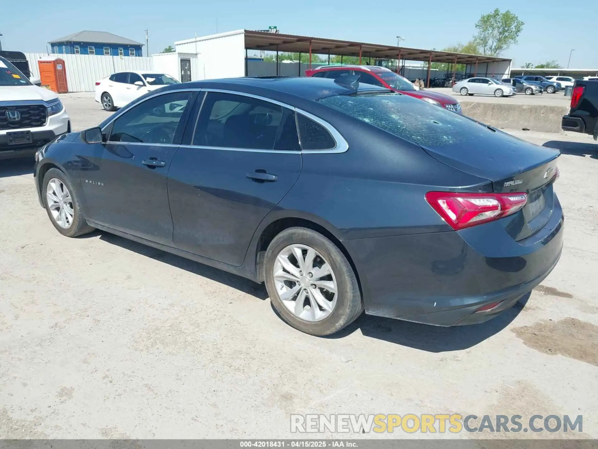 3 Photograph of a damaged car 1G1ZD5ST2MF060387 CHEVROLET MALIBU 2021