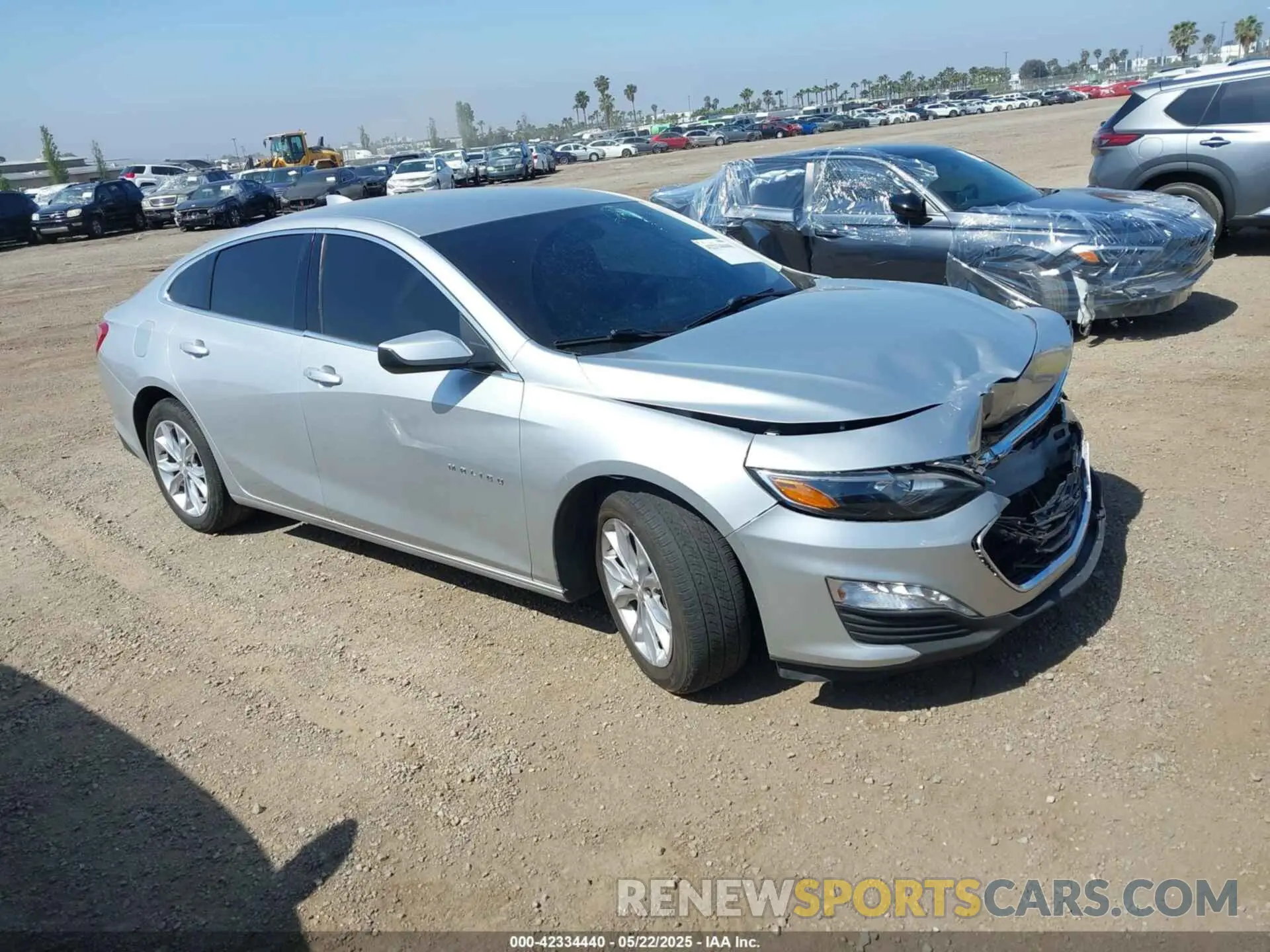 1 Photograph of a damaged car 1G1ZD5ST2MF062429 CHEVROLET MALIBU 2021