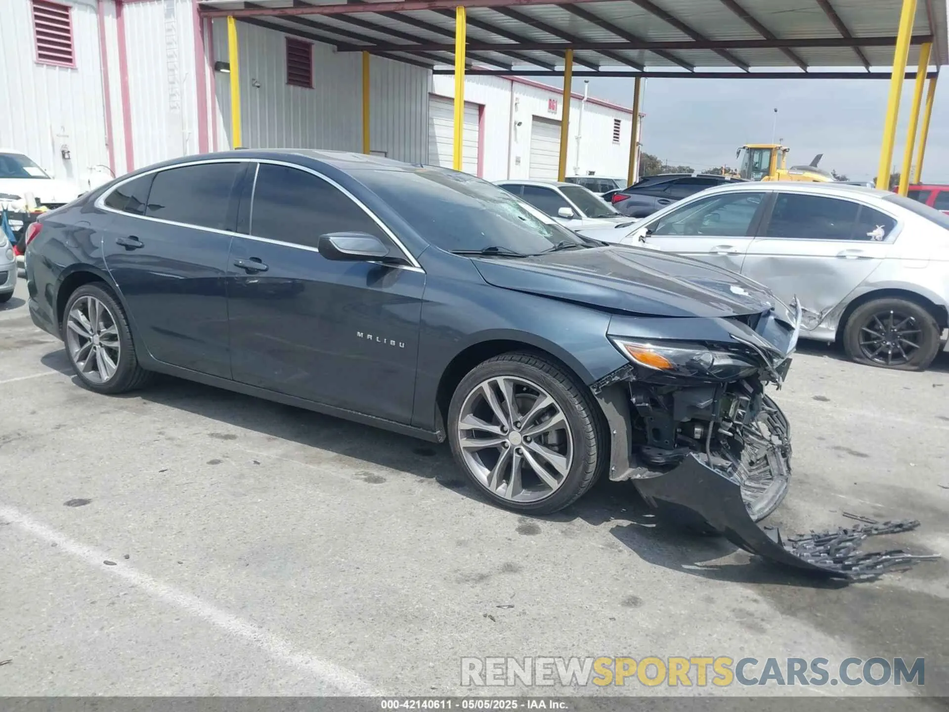 1 Photograph of a damaged car 1G1ZD5ST2MF065251 CHEVROLET MALIBU 2021
