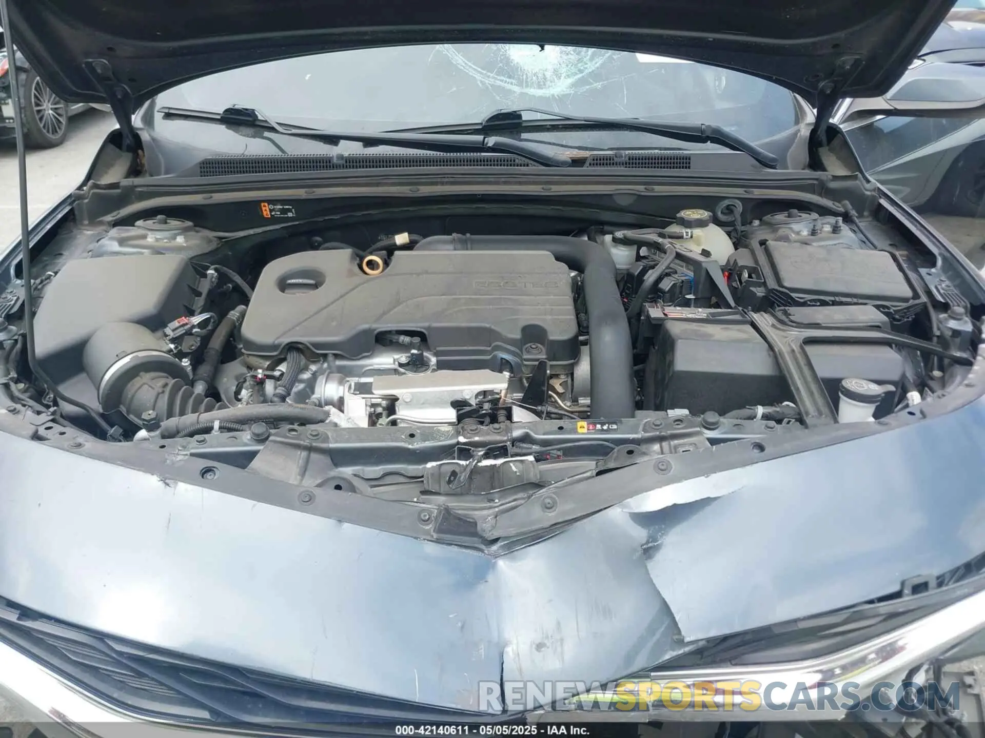 10 Photograph of a damaged car 1G1ZD5ST2MF065251 CHEVROLET MALIBU 2021