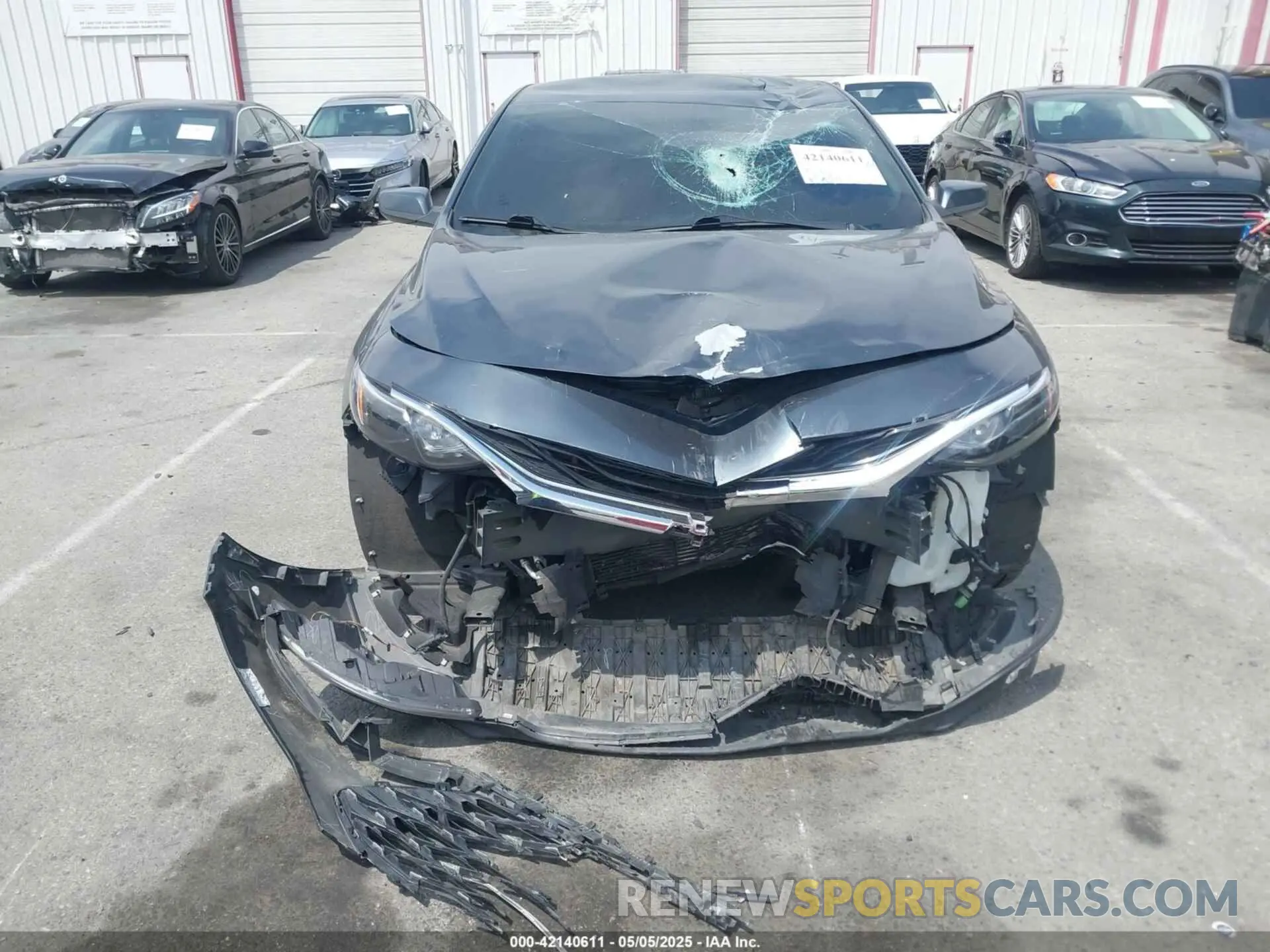 12 Photograph of a damaged car 1G1ZD5ST2MF065251 CHEVROLET MALIBU 2021