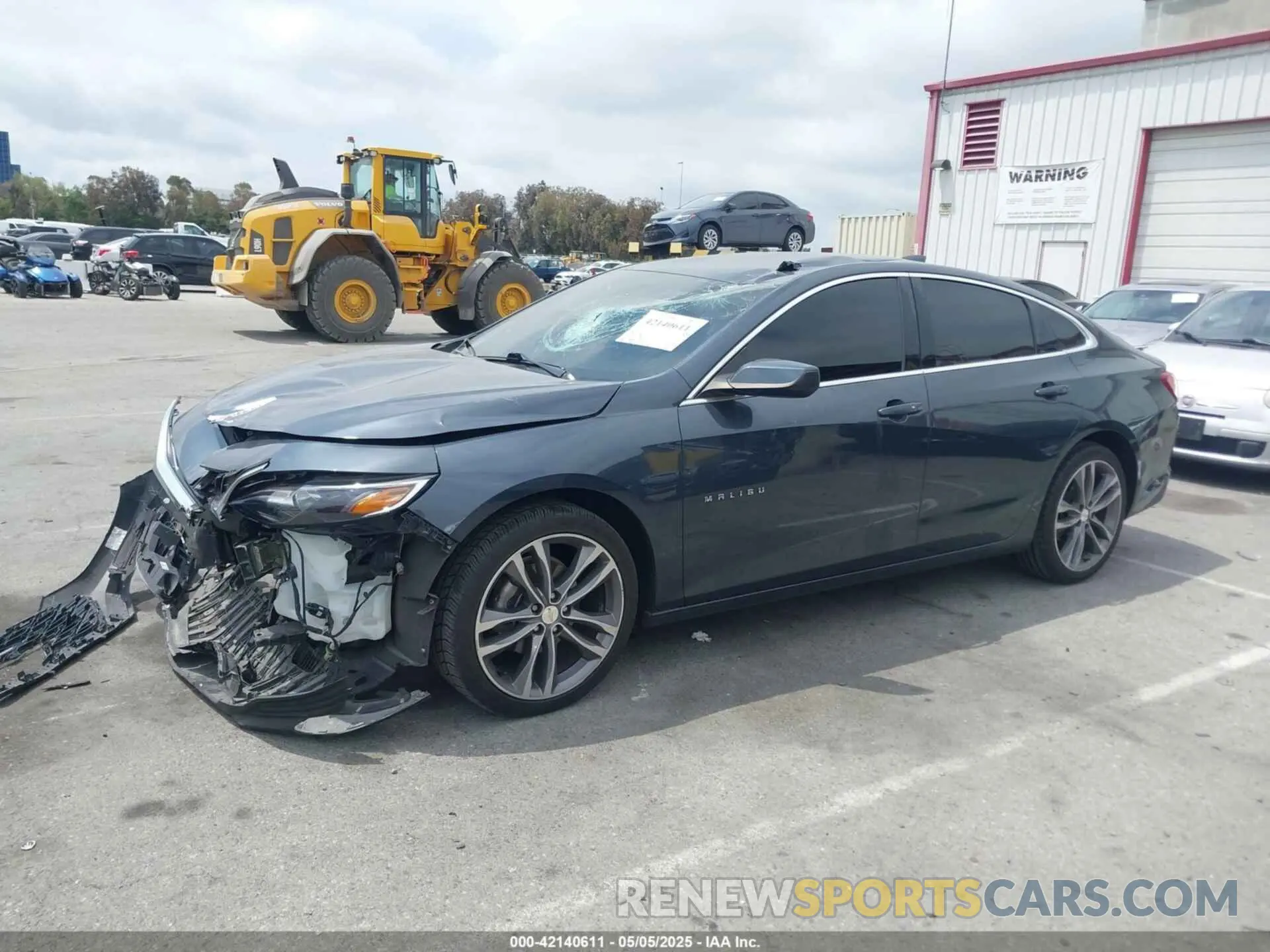 14 Photograph of a damaged car 1G1ZD5ST2MF065251 CHEVROLET MALIBU 2021