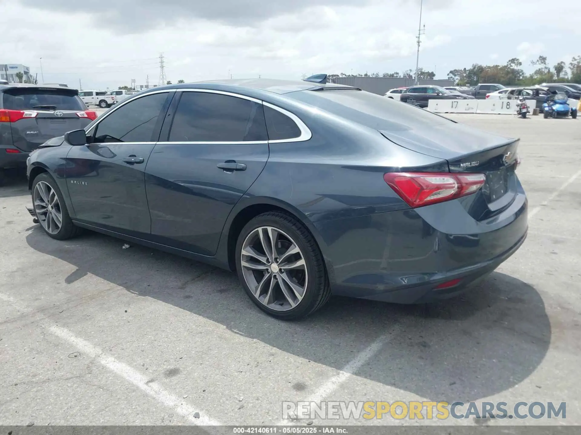 3 Photograph of a damaged car 1G1ZD5ST2MF065251 CHEVROLET MALIBU 2021