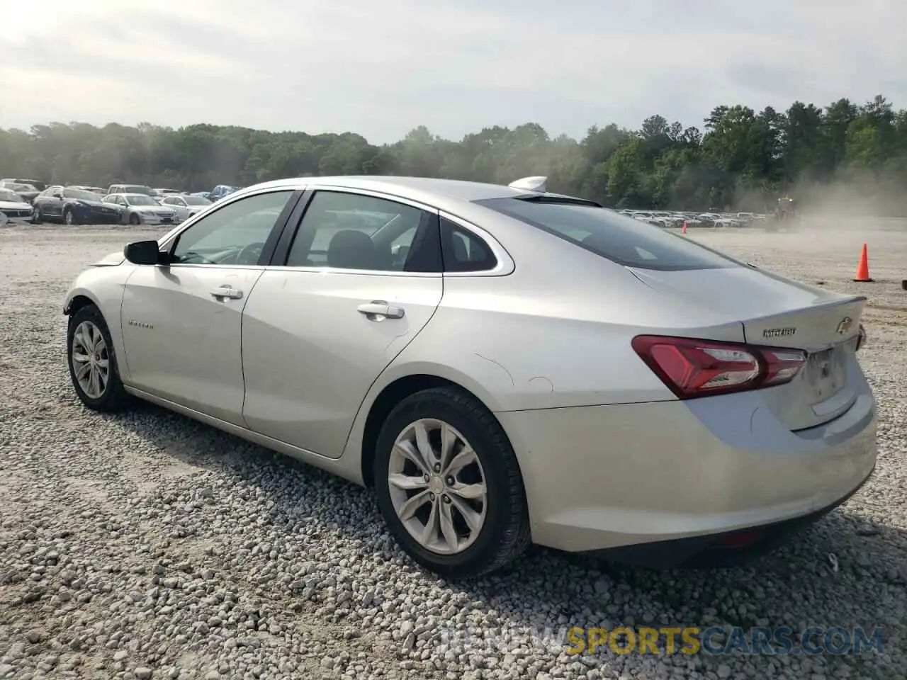 2 Photograph of a damaged car 1G1ZD5ST2MF068666 CHEVROLET MALIBU 2021