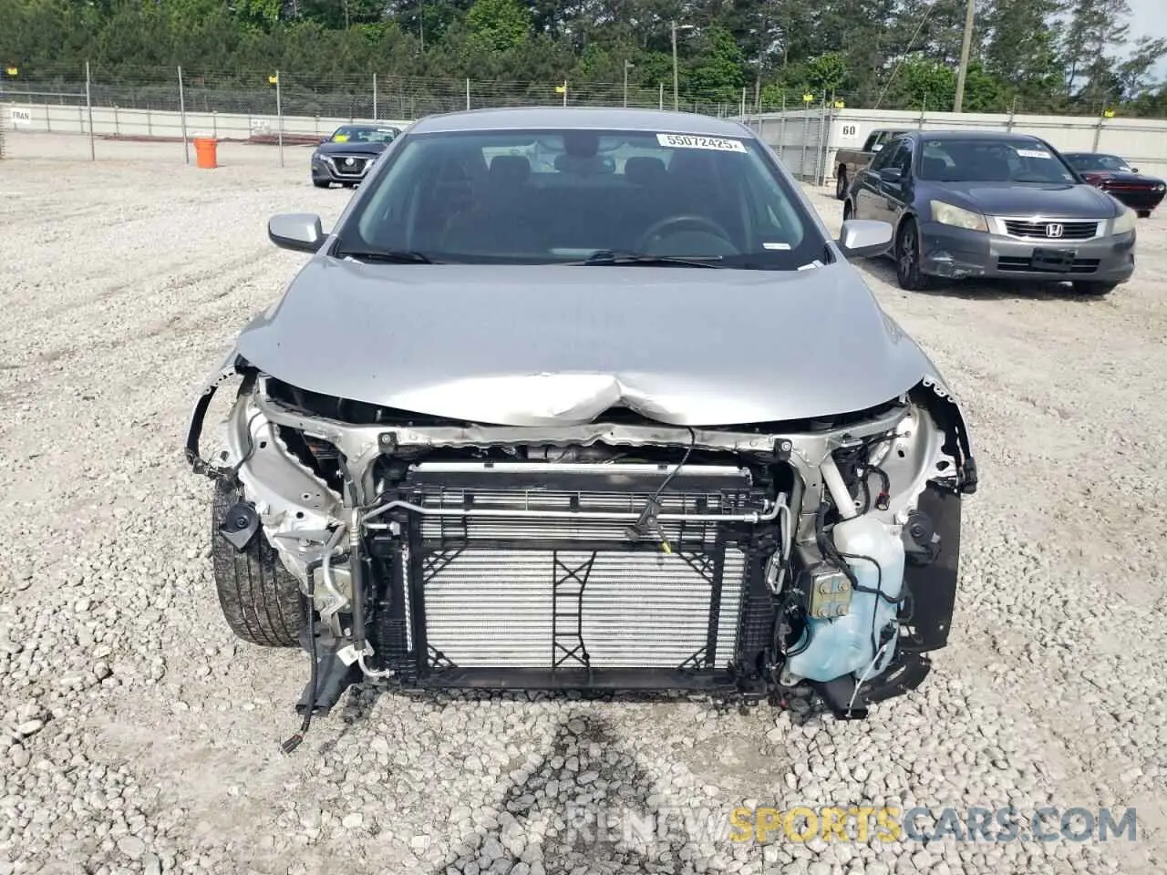 5 Photograph of a damaged car 1G1ZD5ST2MF068666 CHEVROLET MALIBU 2021