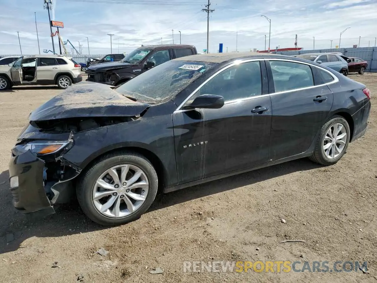 1 Photograph of a damaged car 1G1ZD5ST2MF069848 CHEVROLET MALIBU 2021