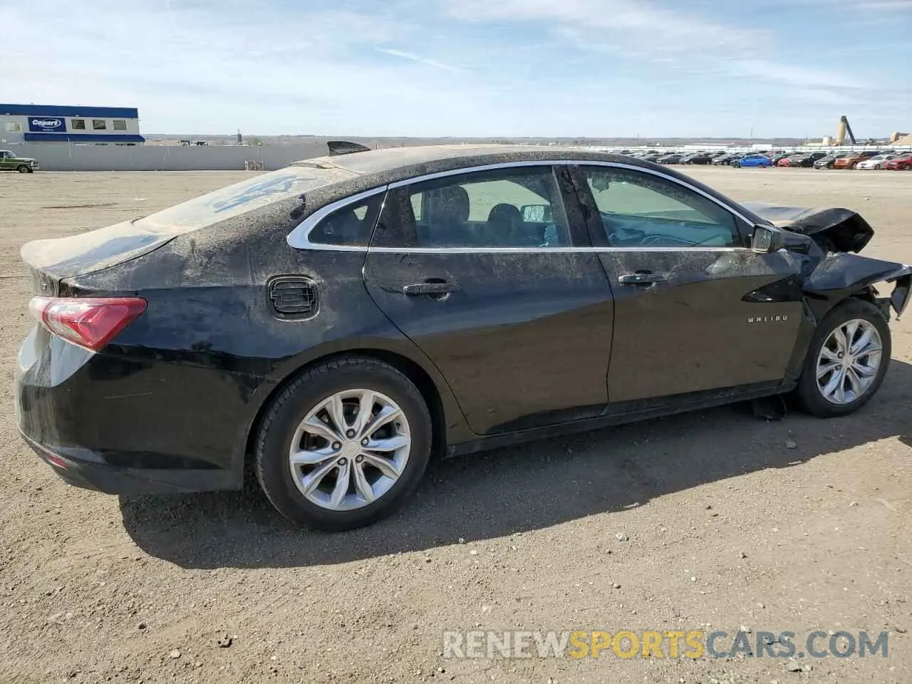 3 Photograph of a damaged car 1G1ZD5ST2MF069848 CHEVROLET MALIBU 2021