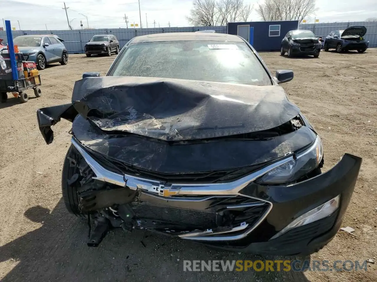 5 Photograph of a damaged car 1G1ZD5ST2MF069848 CHEVROLET MALIBU 2021