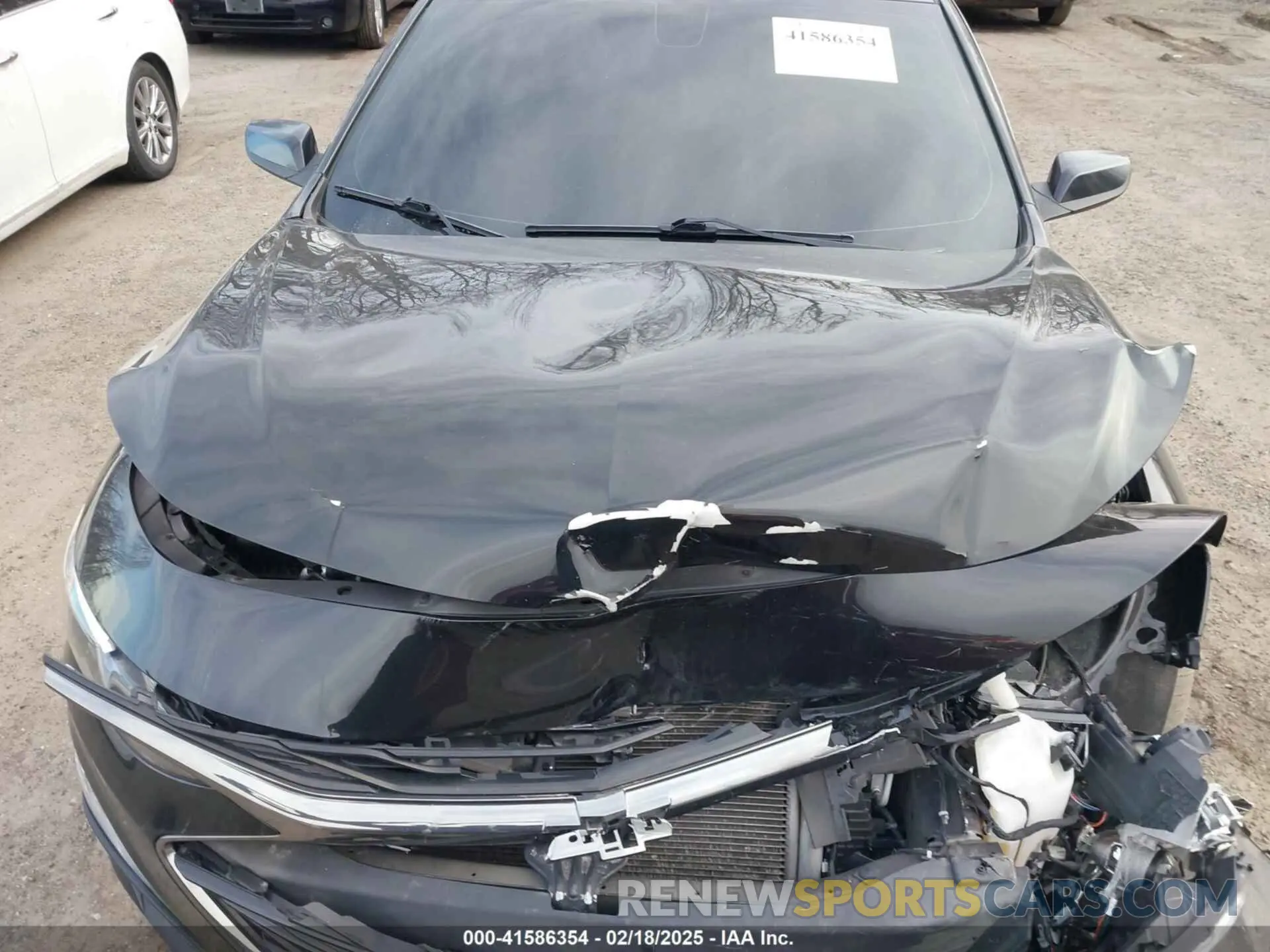 10 Photograph of a damaged car 1G1ZD5ST2MF070336 CHEVROLET MALIBU 2021