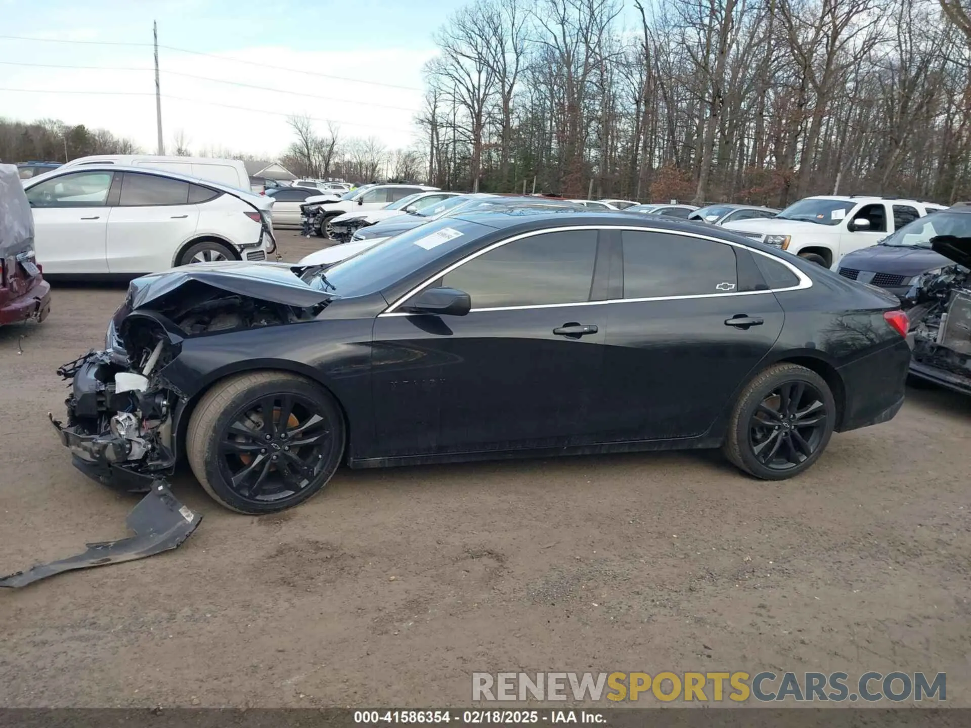 14 Photograph of a damaged car 1G1ZD5ST2MF070336 CHEVROLET MALIBU 2021