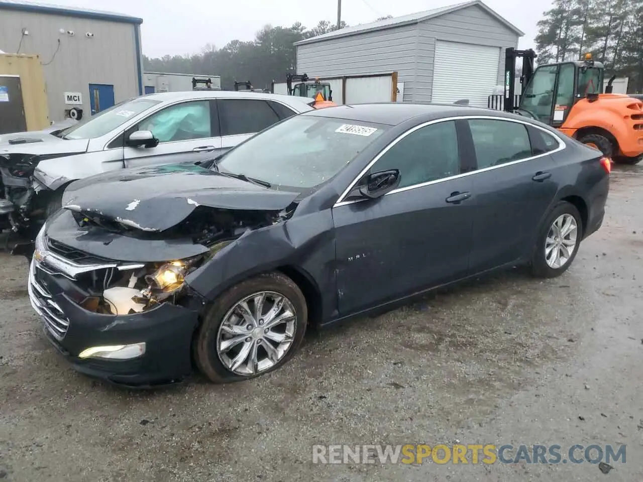 1 Photograph of a damaged car 1G1ZD5ST2MF072166 CHEVROLET MALIBU 2021