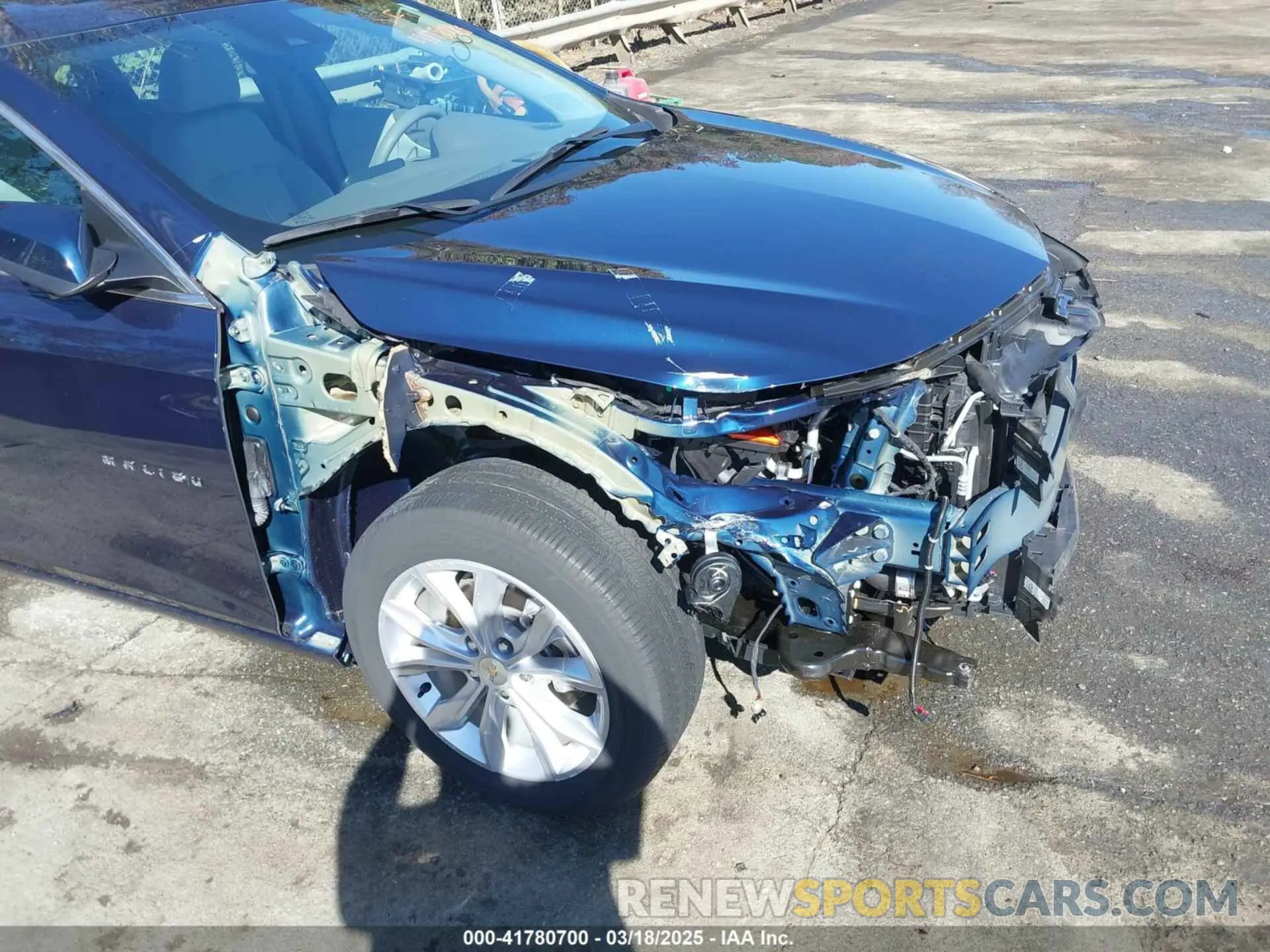 18 Photograph of a damaged car 1G1ZD5ST2MF084155 CHEVROLET MALIBU 2021