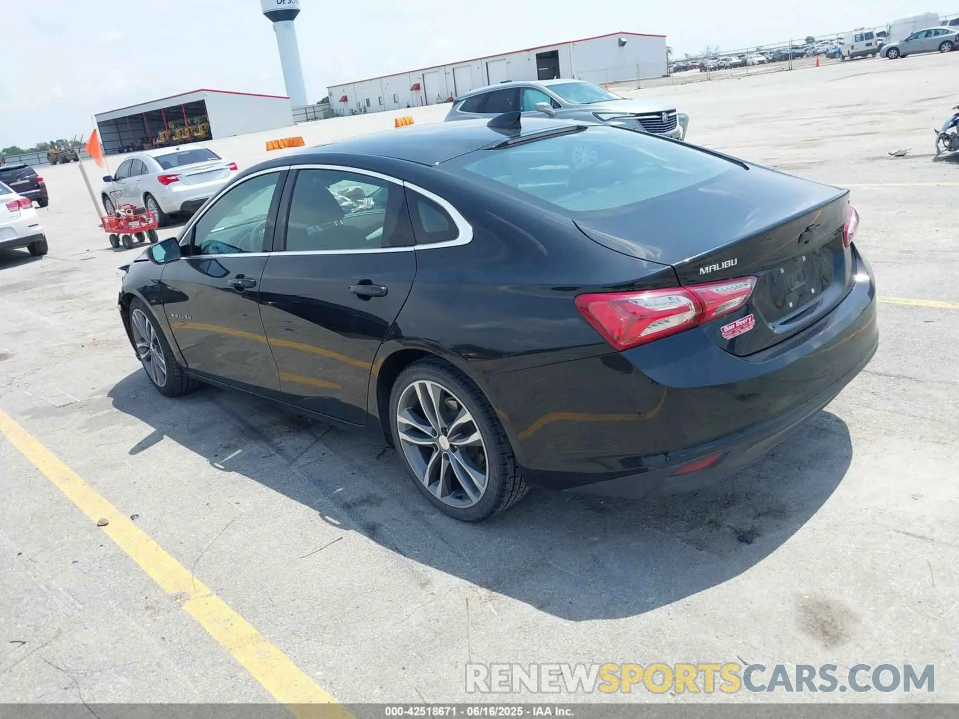 3 Photograph of a damaged car 1G1ZD5ST3MF006211 CHEVROLET MALIBU 2021