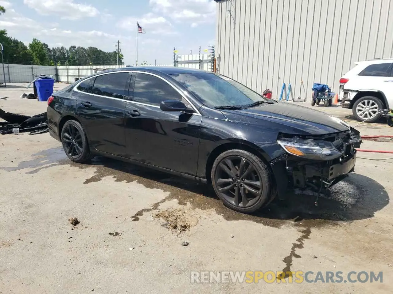 4 Photograph of a damaged car 1G1ZD5ST3MF008301 CHEVROLET MALIBU 2021