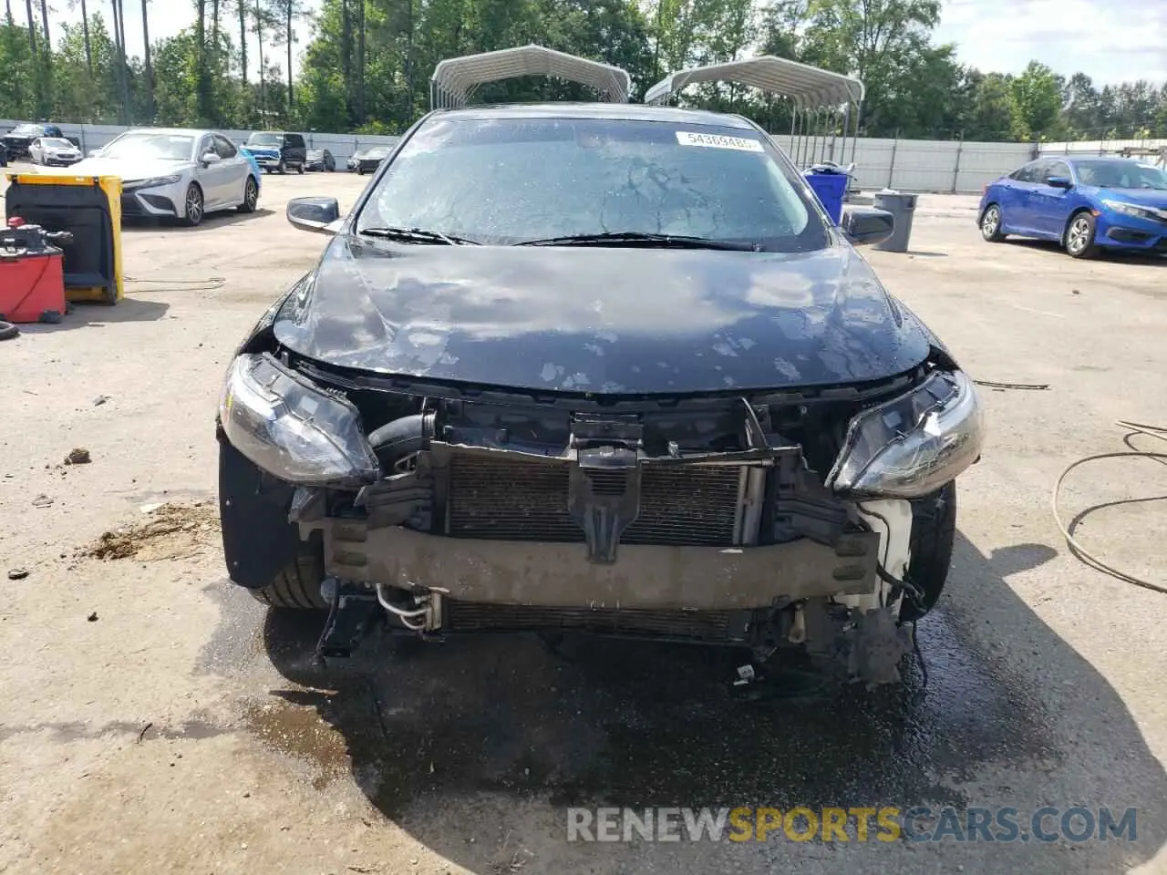 5 Photograph of a damaged car 1G1ZD5ST3MF008301 CHEVROLET MALIBU 2021