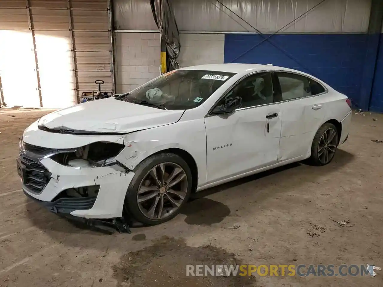 1 Photograph of a damaged car 1G1ZD5ST3MF008735 CHEVROLET MALIBU 2021