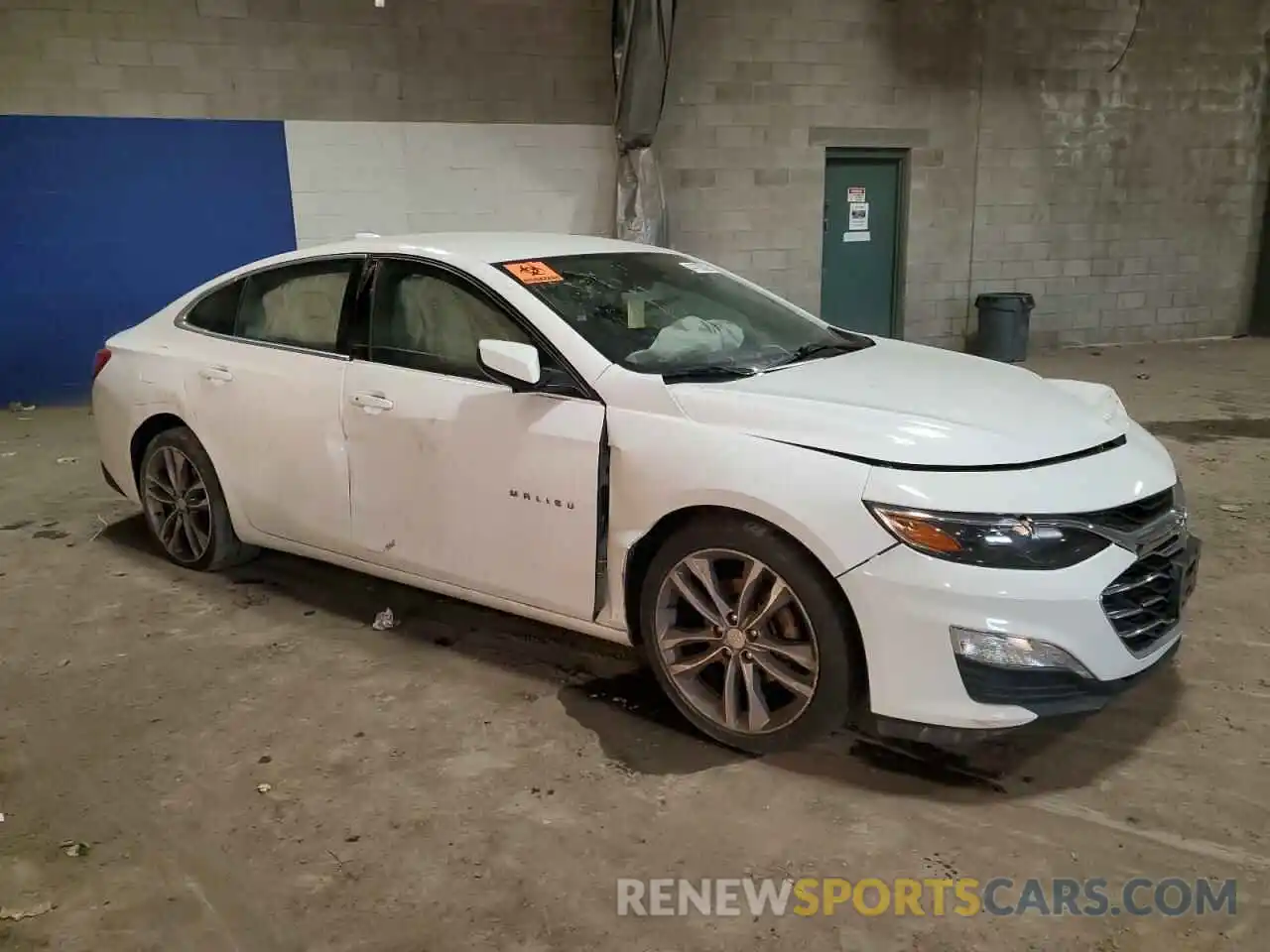 4 Photograph of a damaged car 1G1ZD5ST3MF008735 CHEVROLET MALIBU 2021