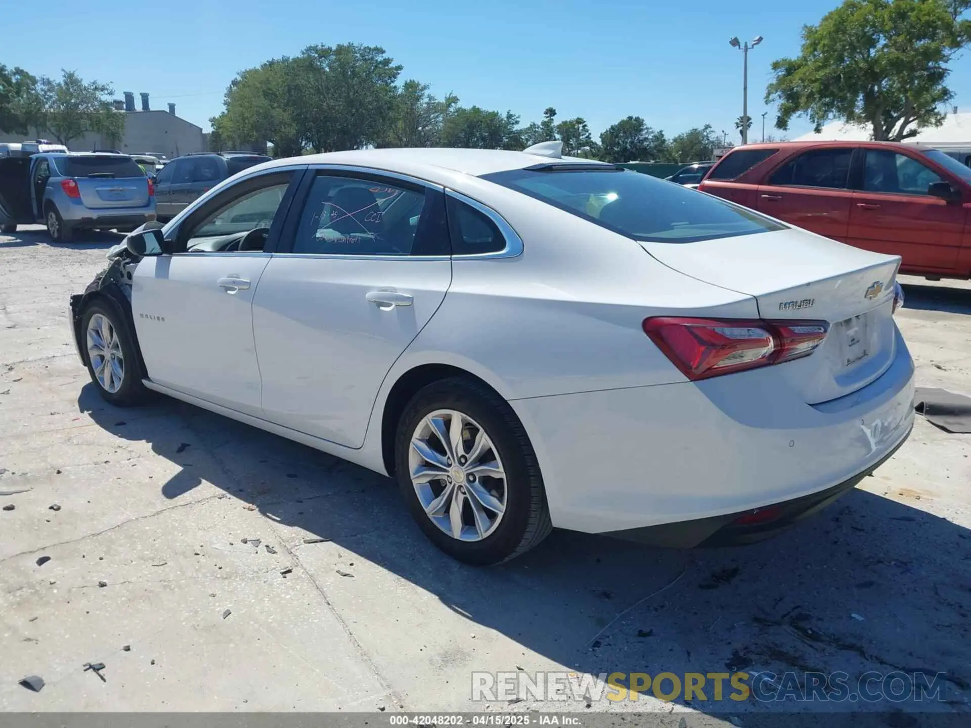 3 Photograph of a damaged car 1G1ZD5ST3MF010646 CHEVROLET MALIBU 2021