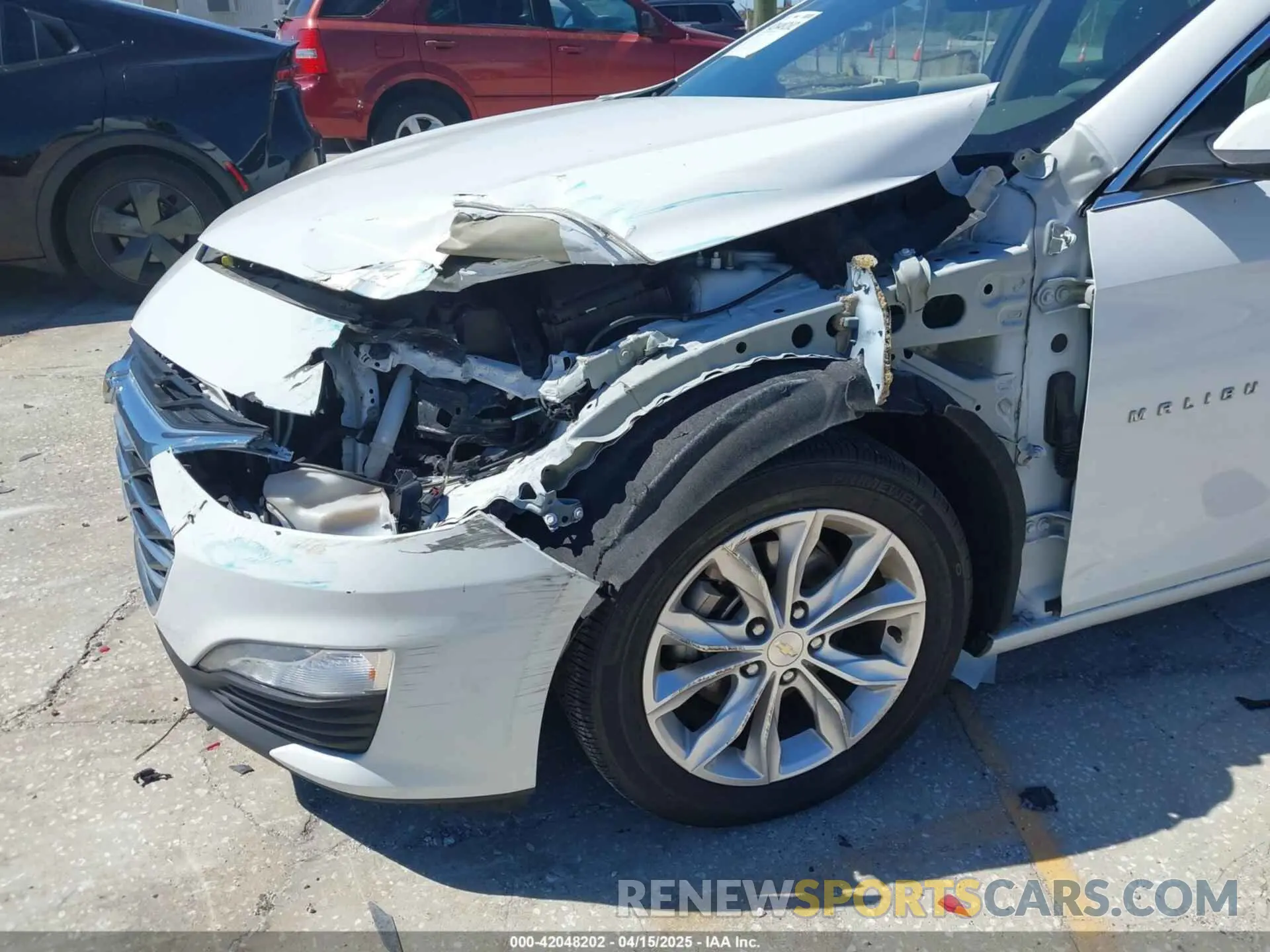 6 Photograph of a damaged car 1G1ZD5ST3MF010646 CHEVROLET MALIBU 2021