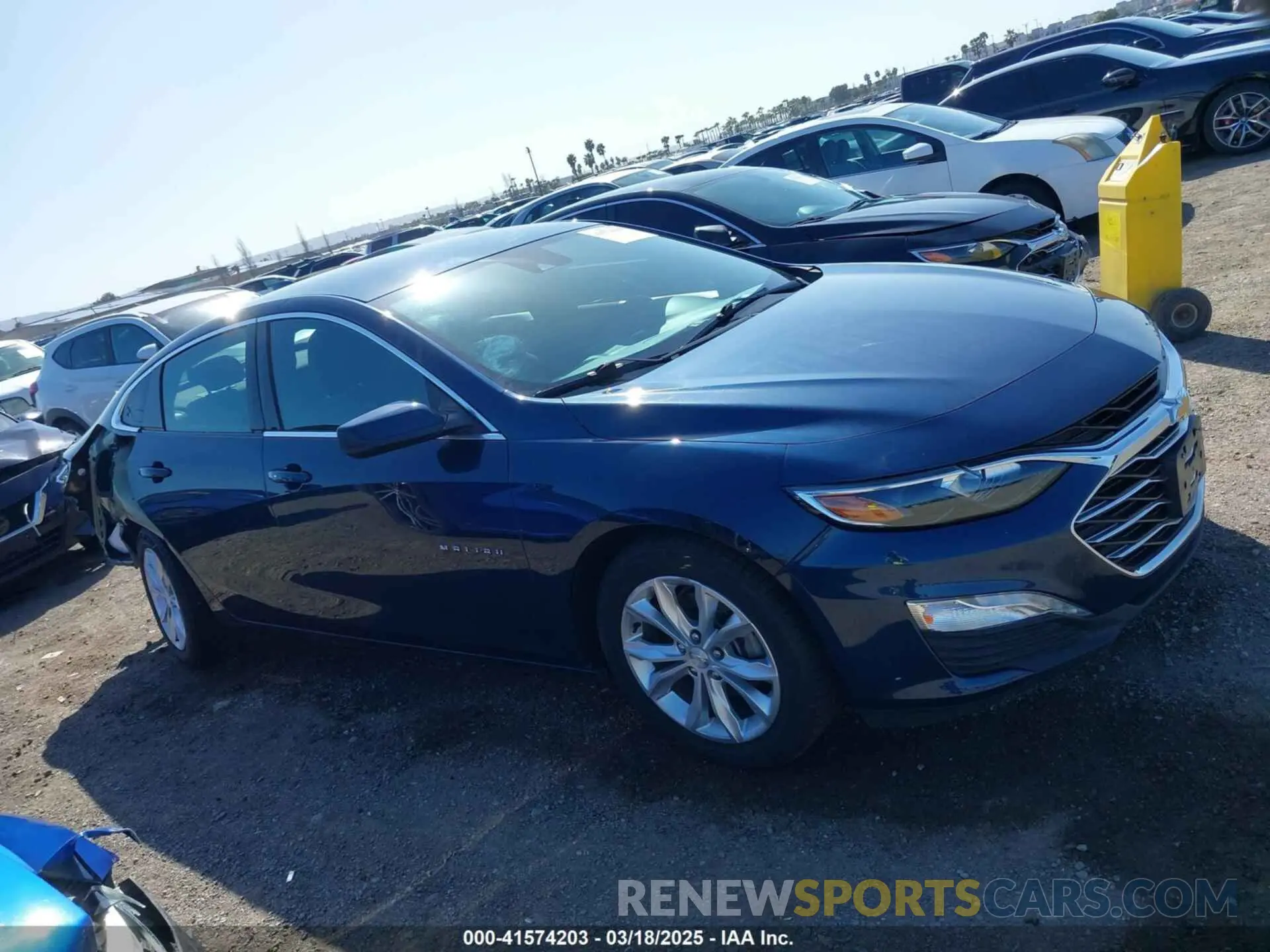 14 Photograph of a damaged car 1G1ZD5ST3MF013496 CHEVROLET MALIBU 2021