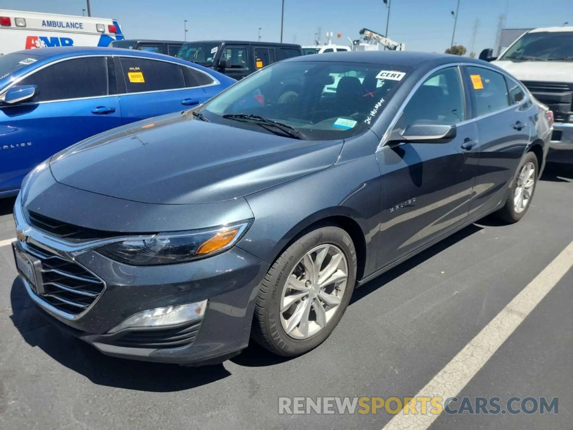22 Photograph of a damaged car 1G1ZD5ST3MF014115 CHEVROLET MALIBU 2021