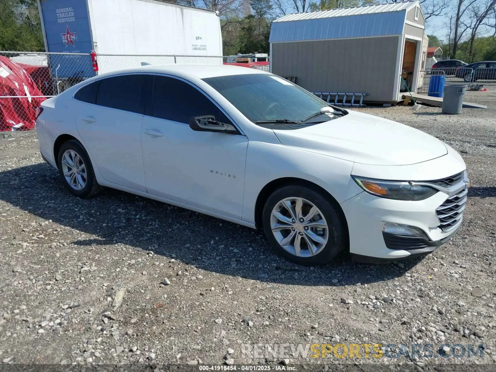 1 Photograph of a damaged car 1G1ZD5ST3MF023249 CHEVROLET MALIBU 2021