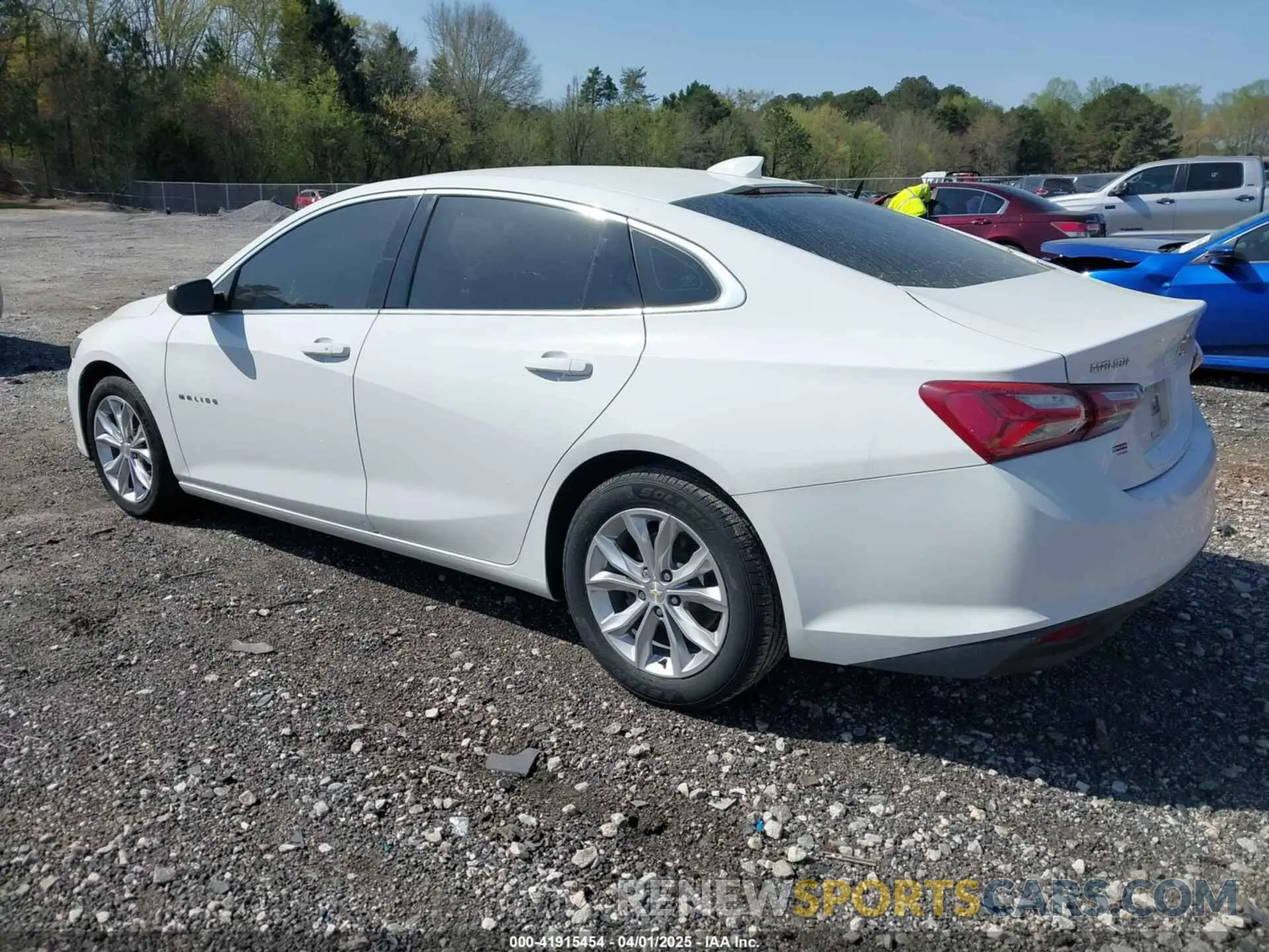 3 Photograph of a damaged car 1G1ZD5ST3MF023249 CHEVROLET MALIBU 2021