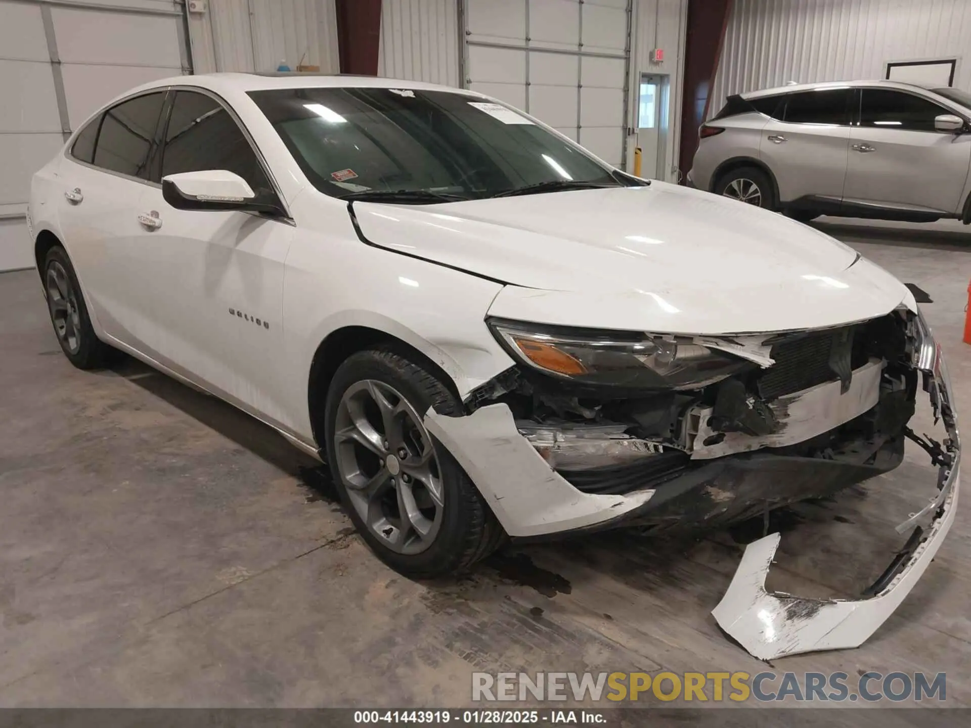 1 Photograph of a damaged car 1G1ZD5ST3MF025017 CHEVROLET MALIBU 2021