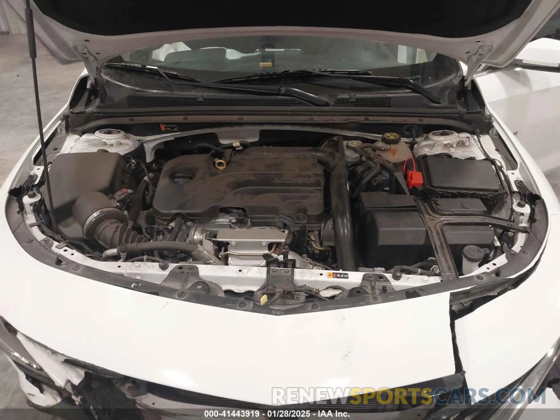 10 Photograph of a damaged car 1G1ZD5ST3MF025017 CHEVROLET MALIBU 2021