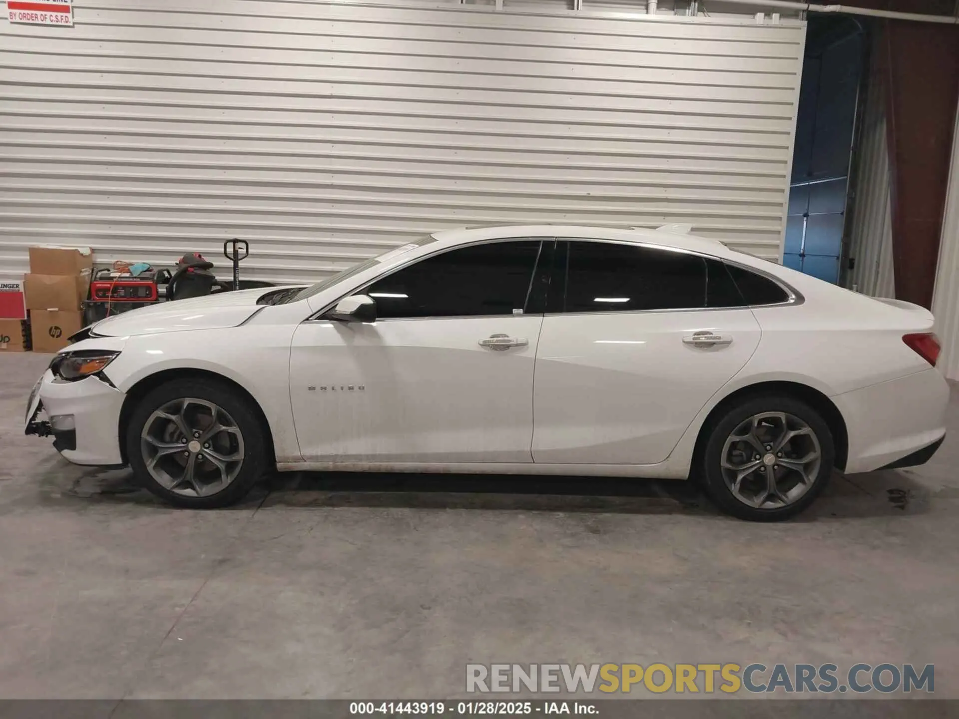 14 Photograph of a damaged car 1G1ZD5ST3MF025017 CHEVROLET MALIBU 2021