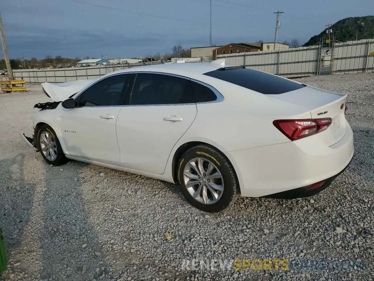2 Photograph of a damaged car 1G1ZD5ST3MF055313 CHEVROLET MALIBU 2021