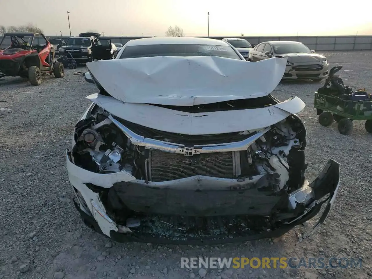 5 Photograph of a damaged car 1G1ZD5ST3MF055313 CHEVROLET MALIBU 2021