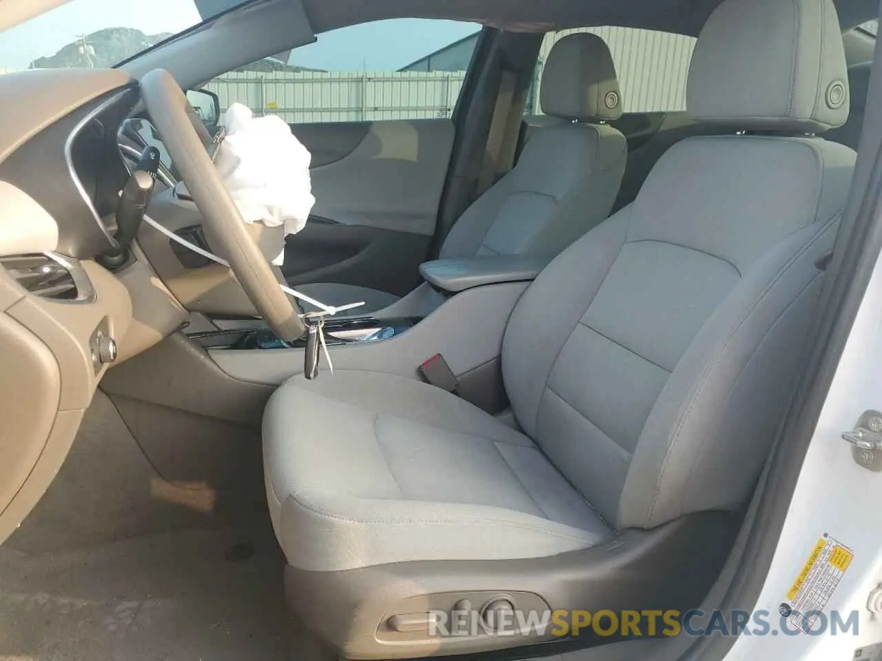 7 Photograph of a damaged car 1G1ZD5ST3MF055313 CHEVROLET MALIBU 2021