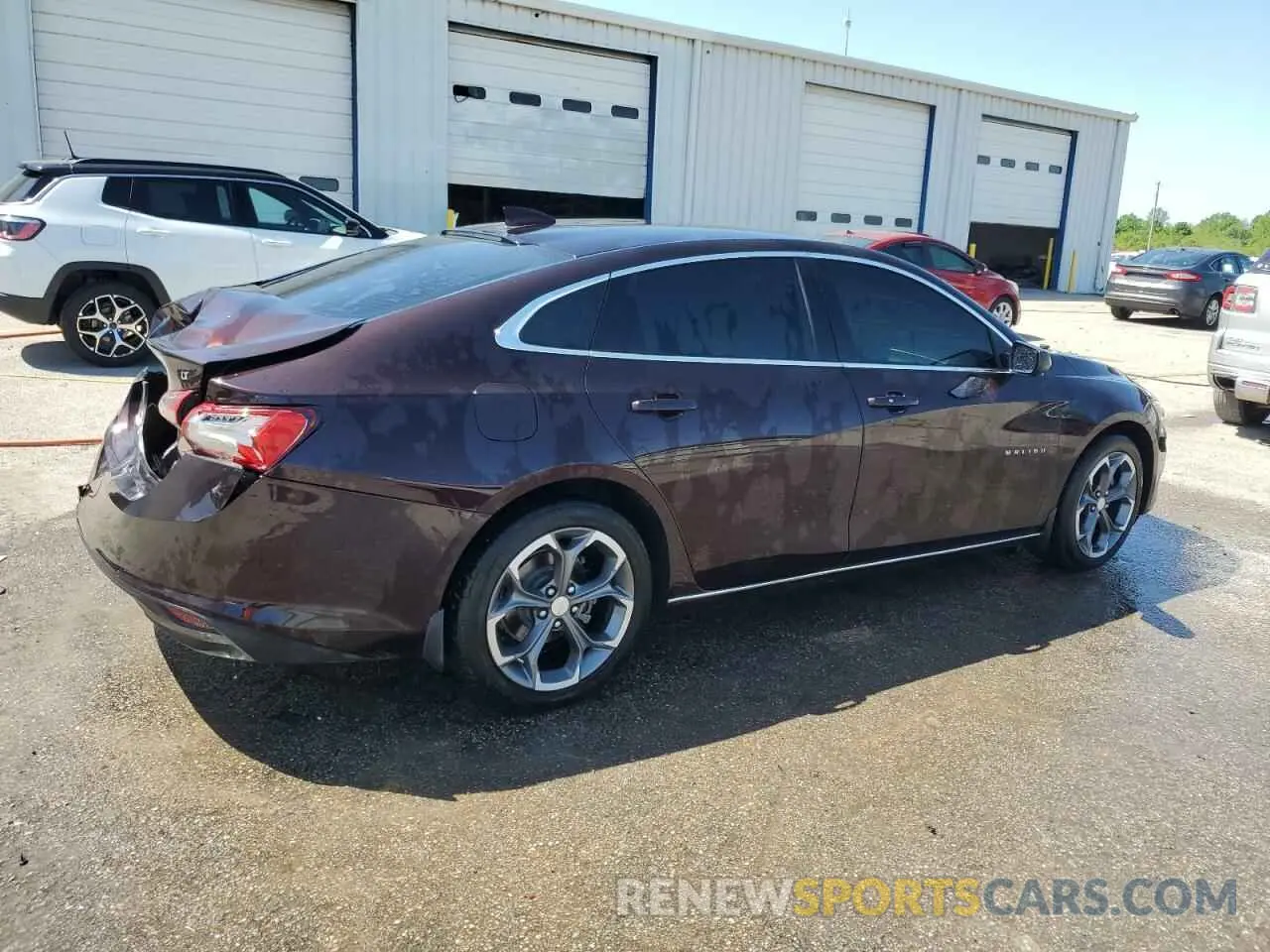 3 Photograph of a damaged car 1G1ZD5ST3MF059037 CHEVROLET MALIBU 2021