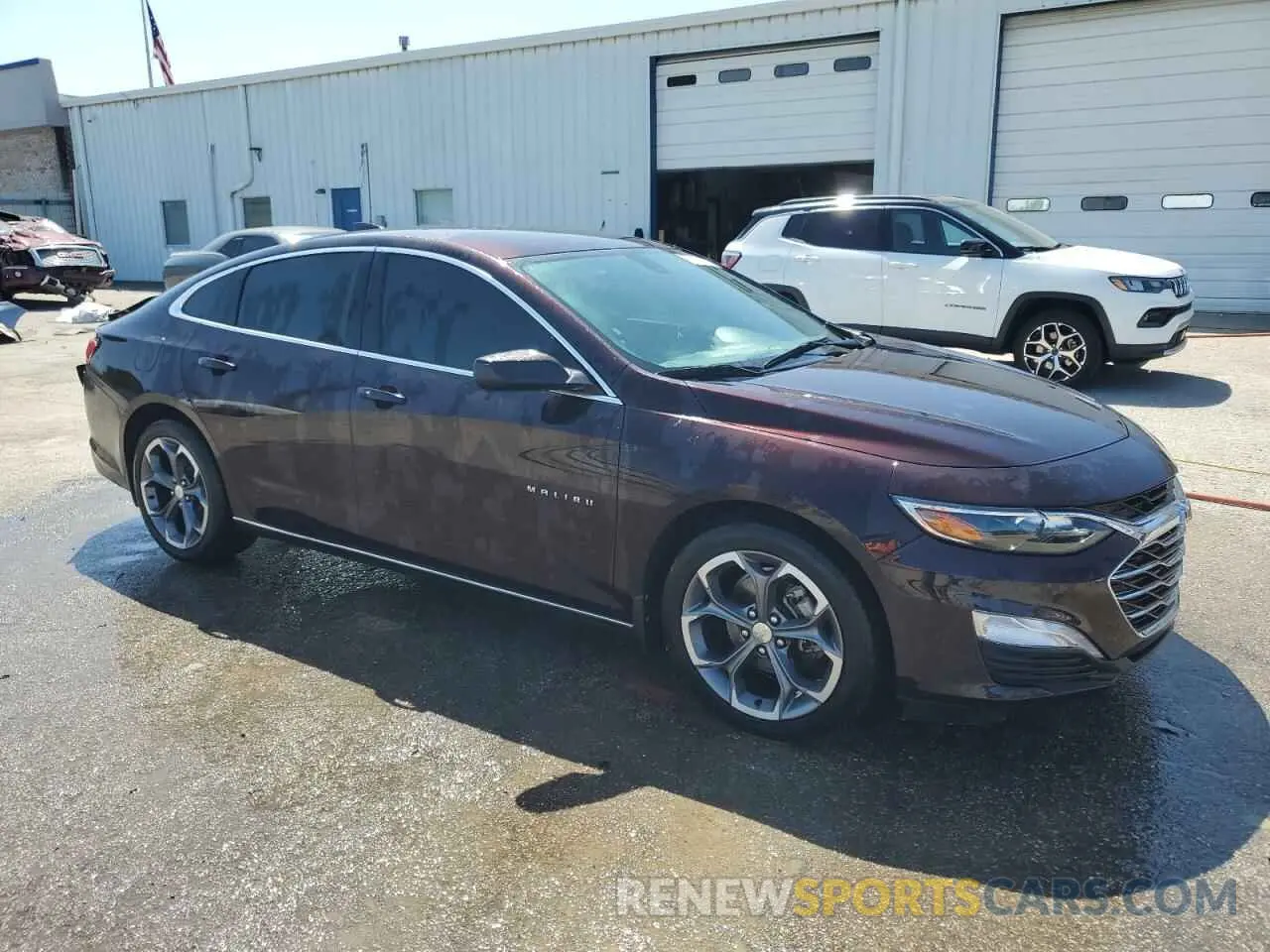 4 Photograph of a damaged car 1G1ZD5ST3MF059037 CHEVROLET MALIBU 2021