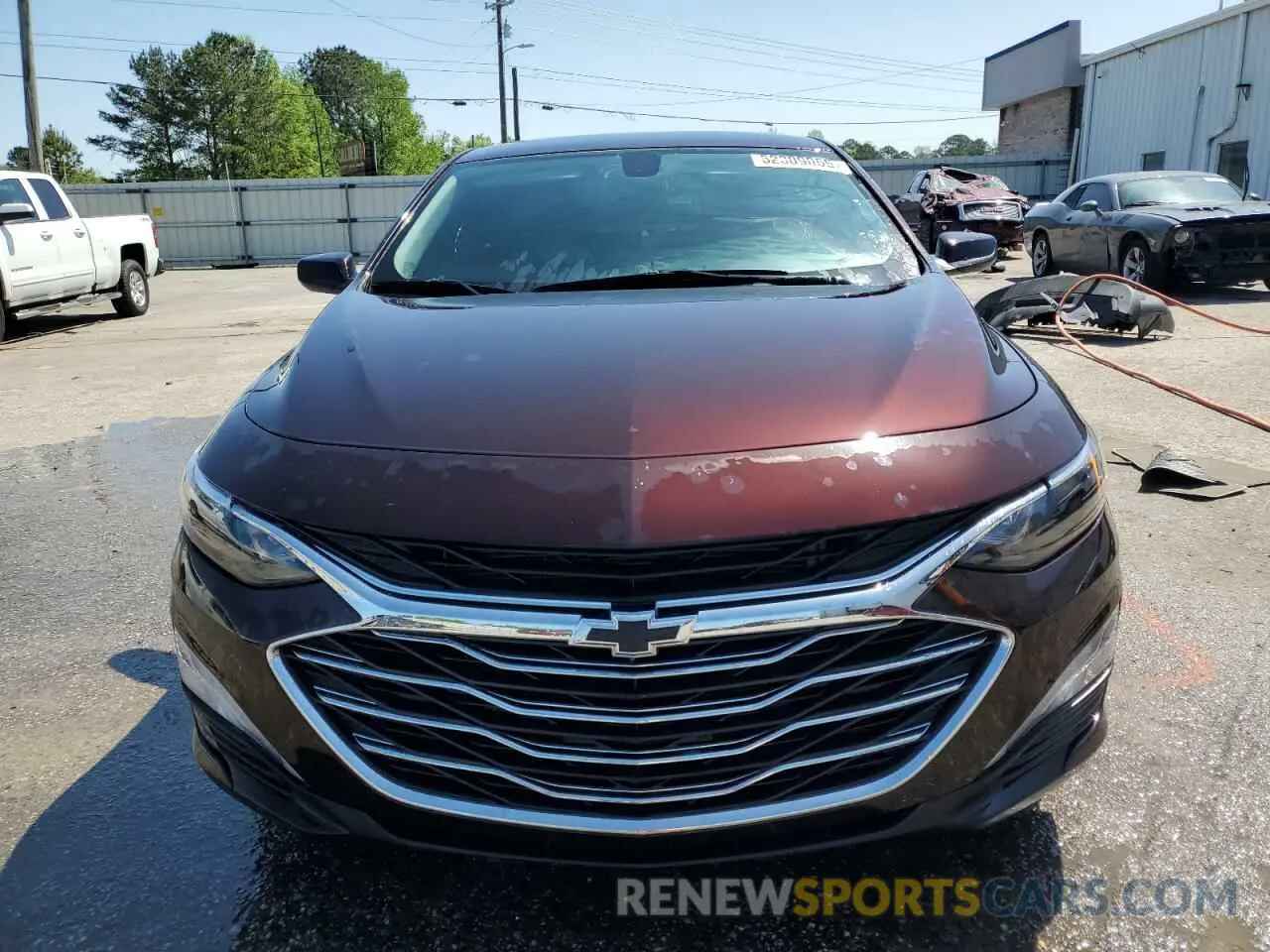 5 Photograph of a damaged car 1G1ZD5ST3MF059037 CHEVROLET MALIBU 2021