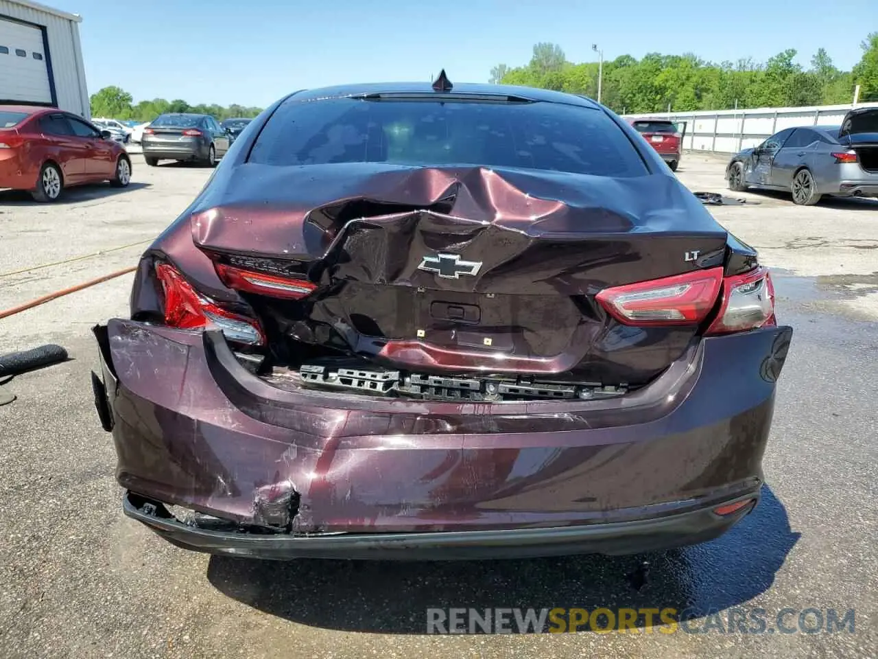 6 Photograph of a damaged car 1G1ZD5ST3MF059037 CHEVROLET MALIBU 2021